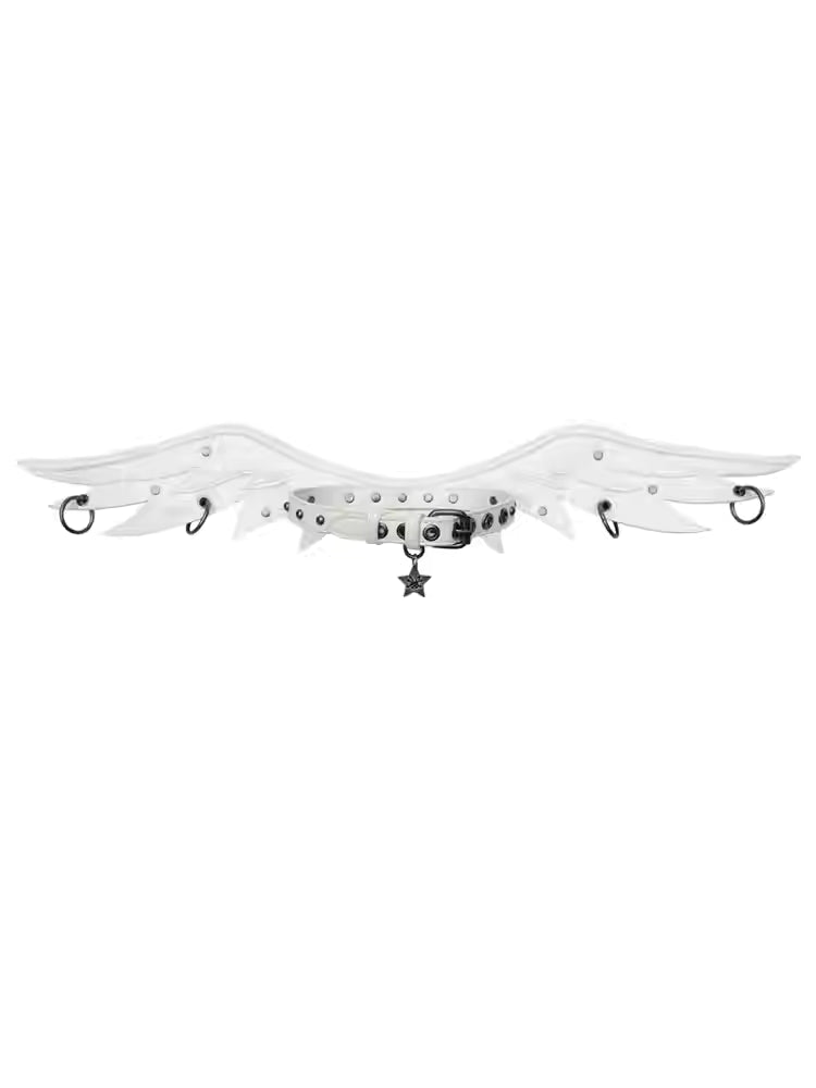 CFIERCE Dark Angel Wings Choker – PoemoArt