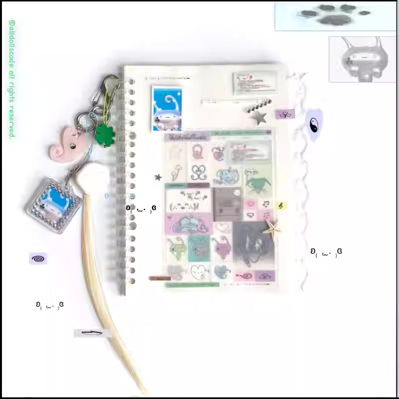 alldollscode Welcome To My World Stickers