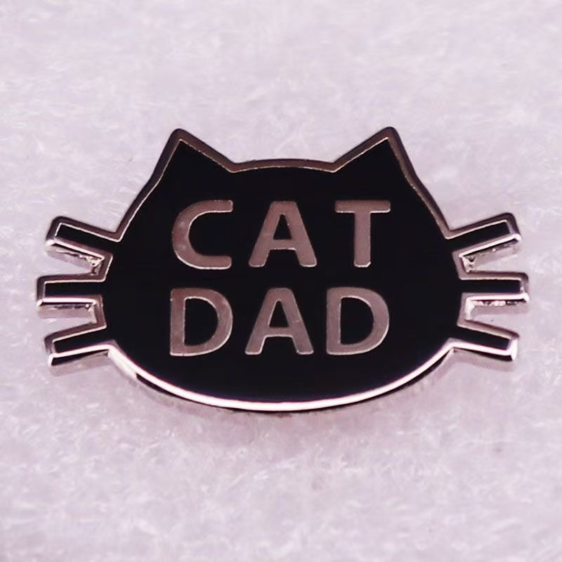 For the Cat Dad Pin
