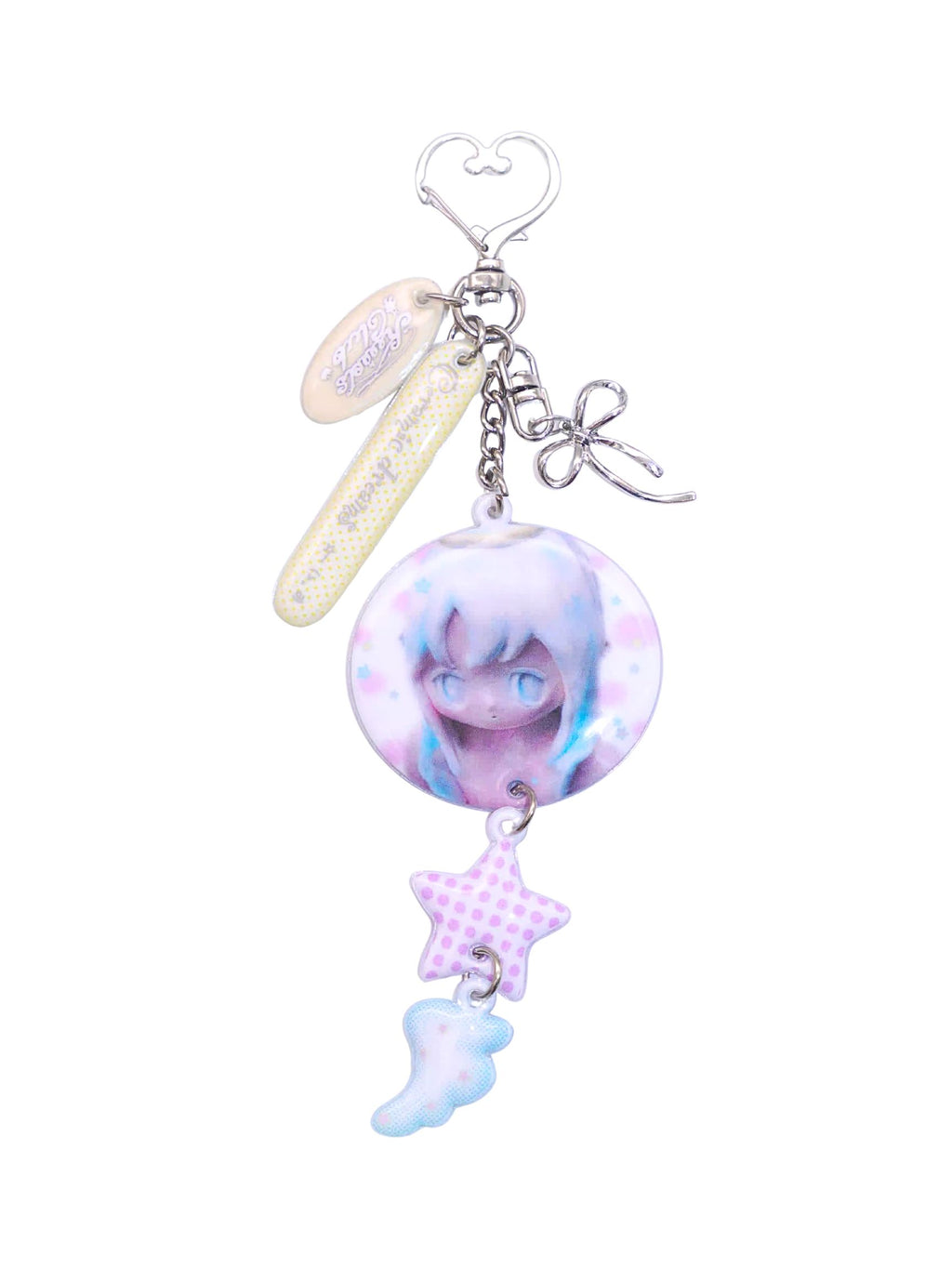 KiiidsClub Broken Angel Star Wings Keychain