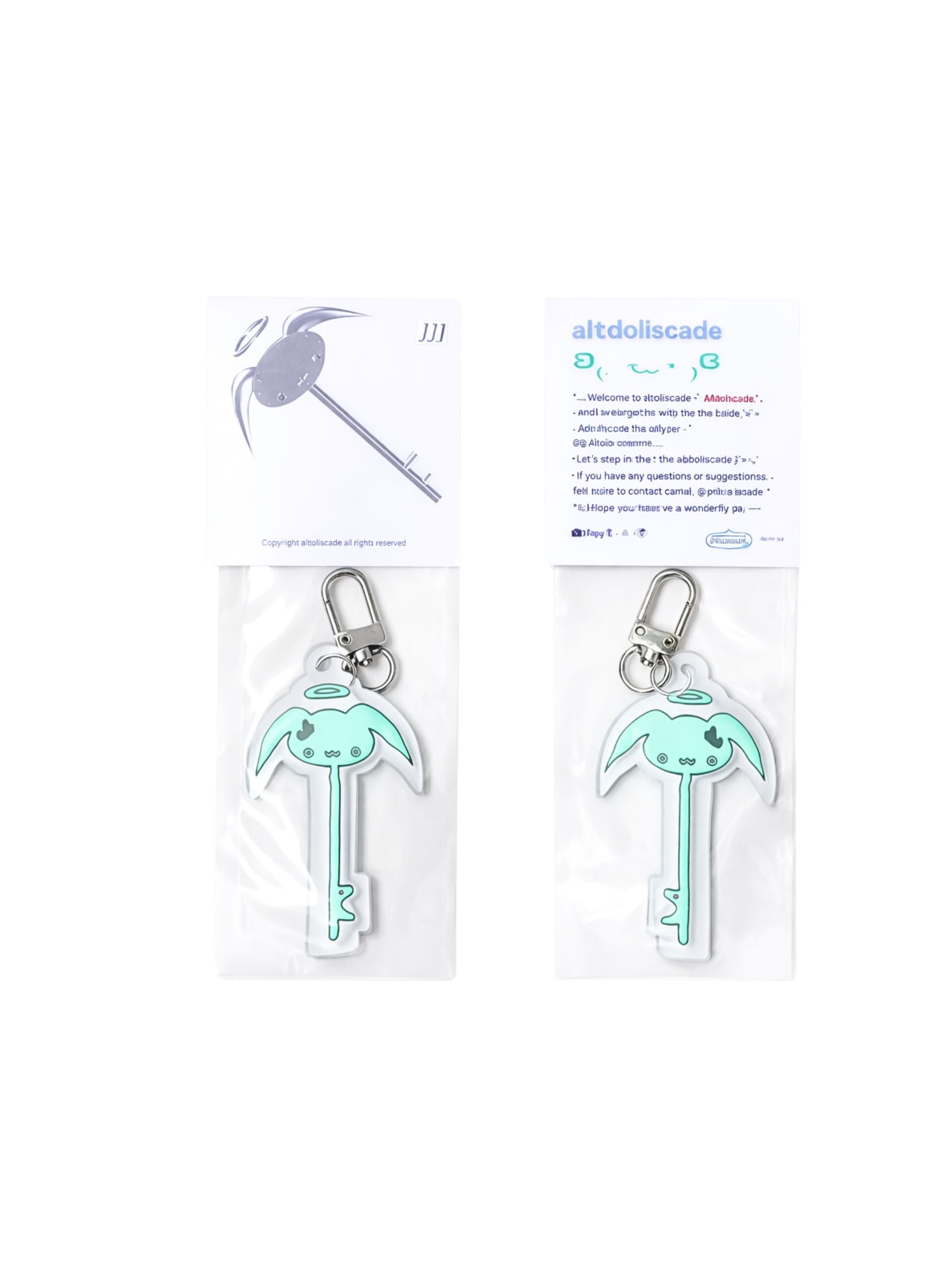 alldollscode Soft Key Keychain