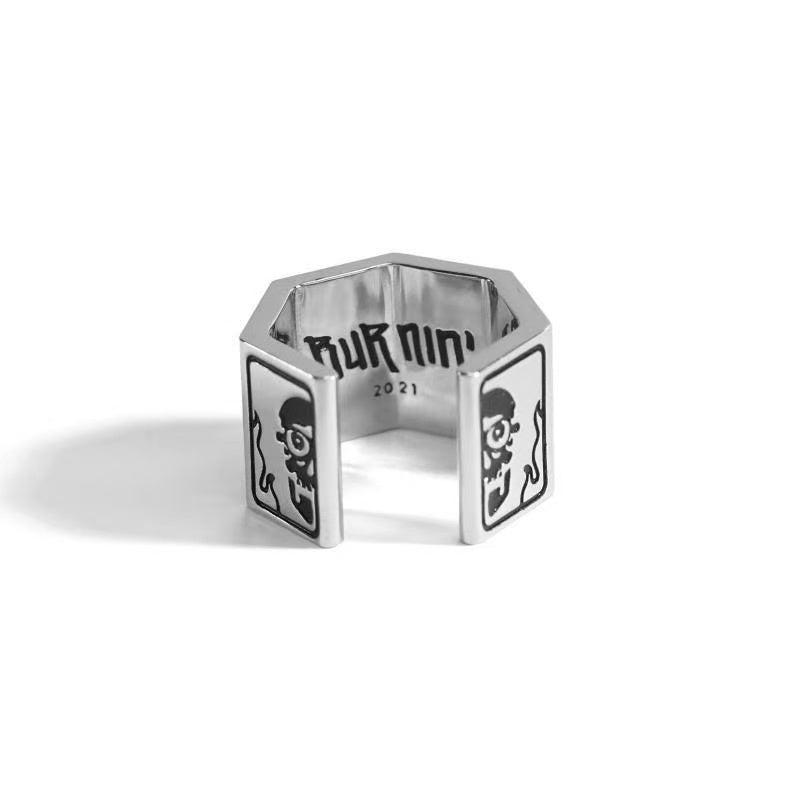 XUANBAKA Circus Card Ring