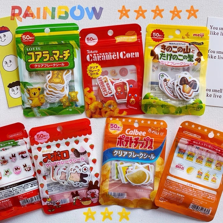 Japanese Snack Sticker Pack