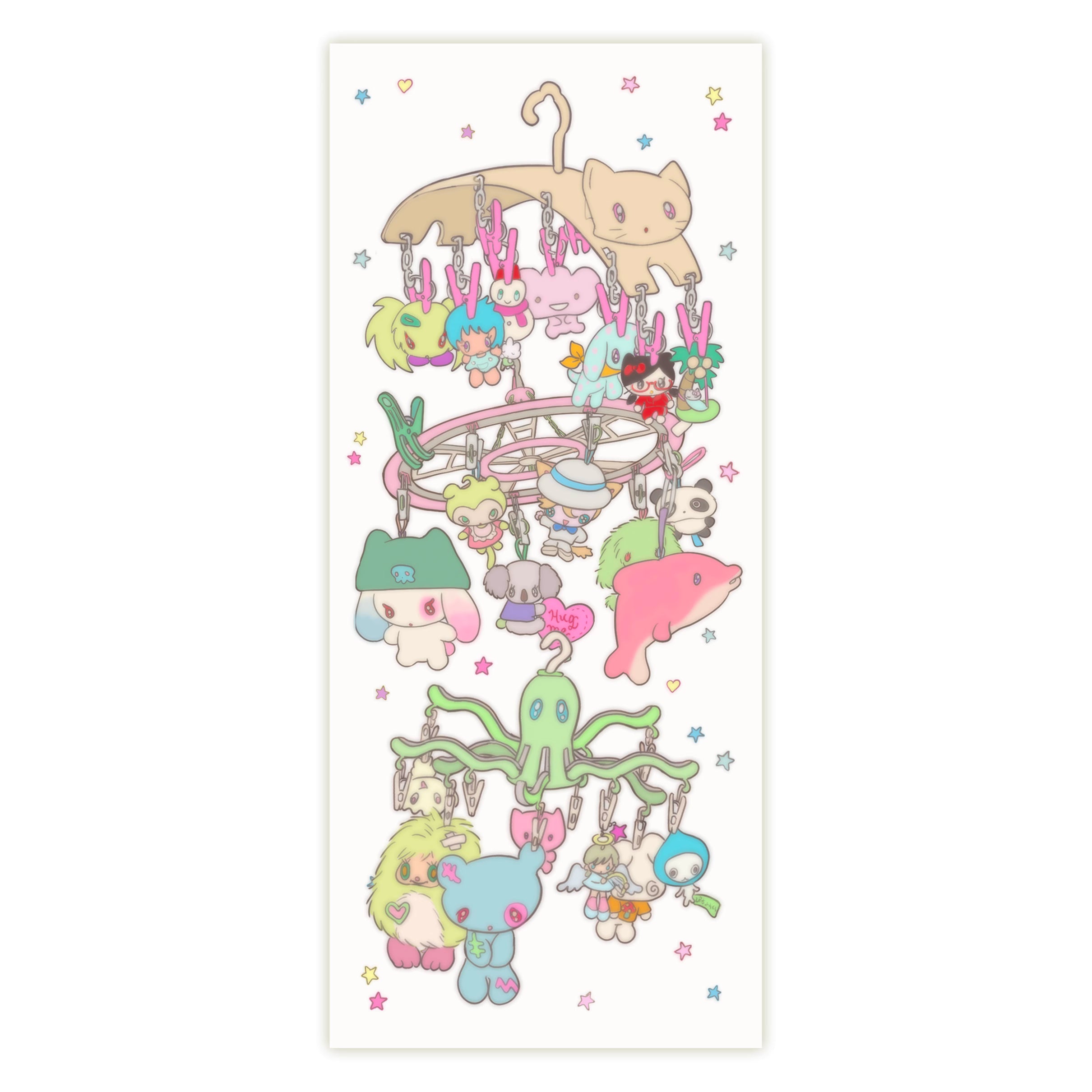 sunonebird Plushie Hanging Tapestry