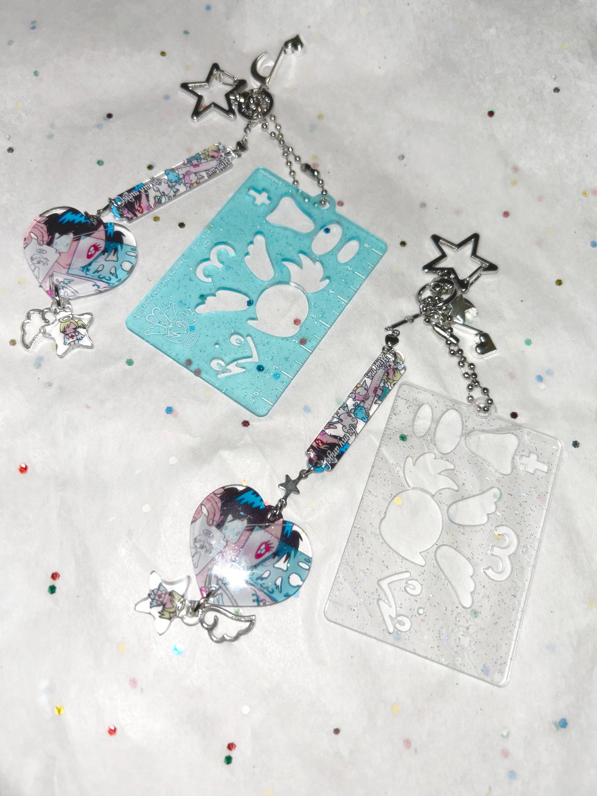 Sunonebird This ruler can create an angel... Keychain