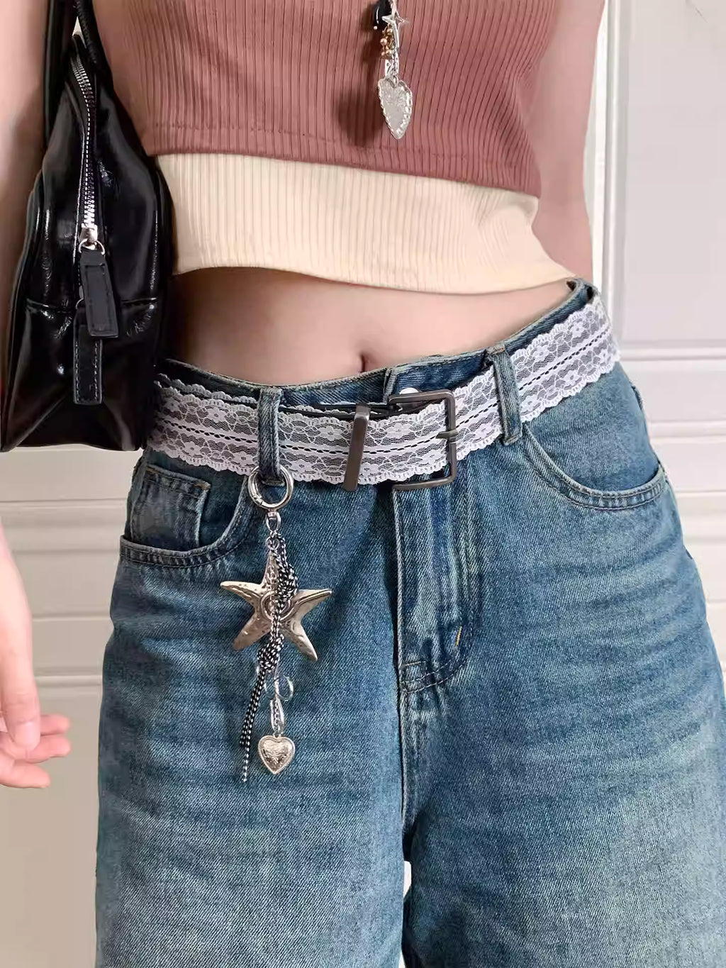 Lace Buckle Trend Belt
