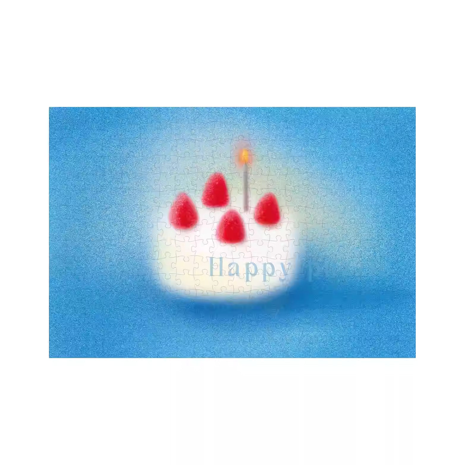 happypuzzle Strawberry Cake Puzzle
