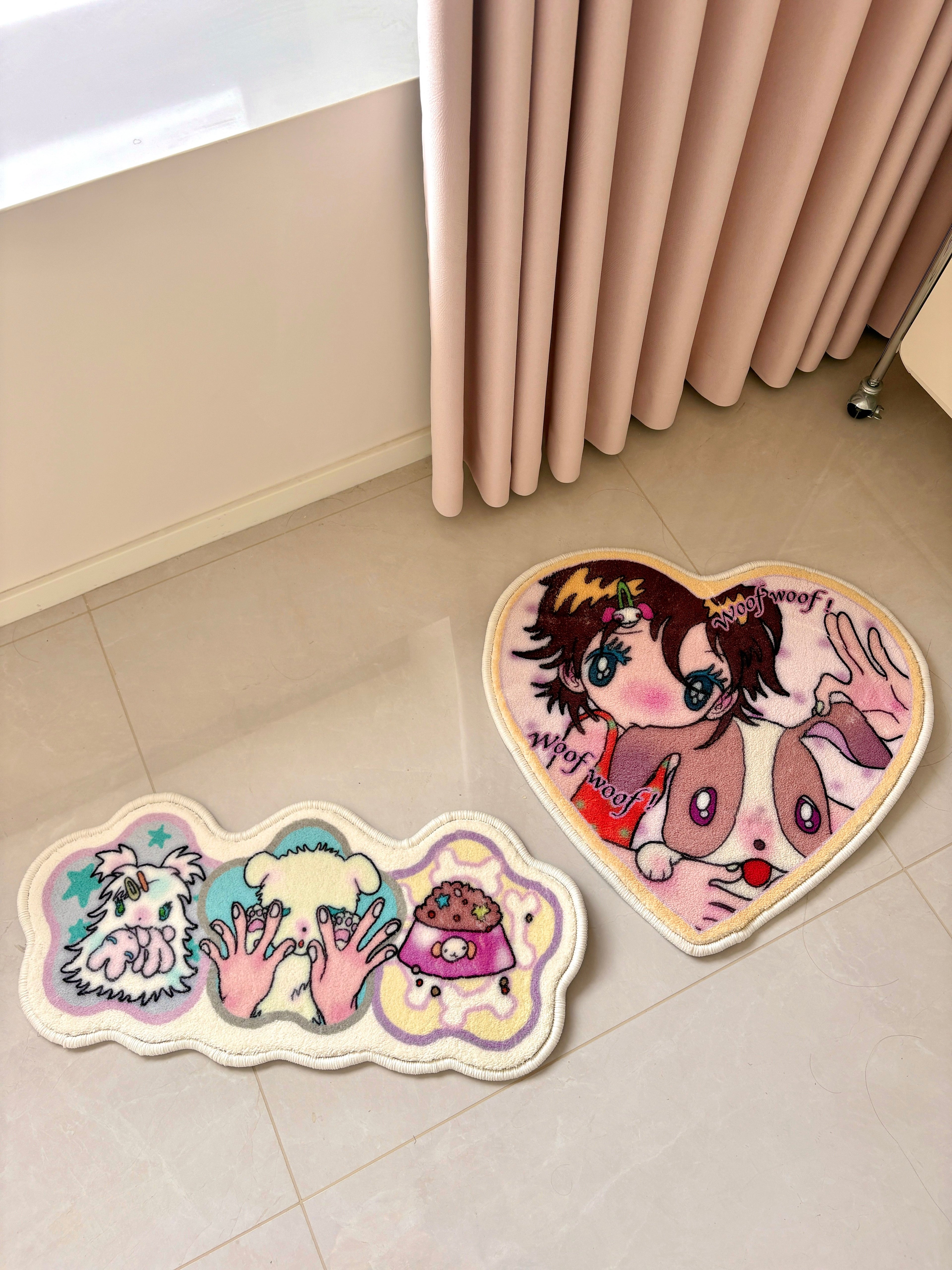 Sunonebird Woof Woof Daydream Rug
