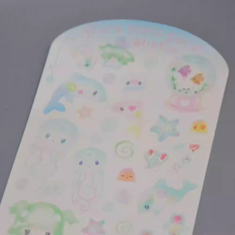 Sunonebird Pure Pure Pure Stickers