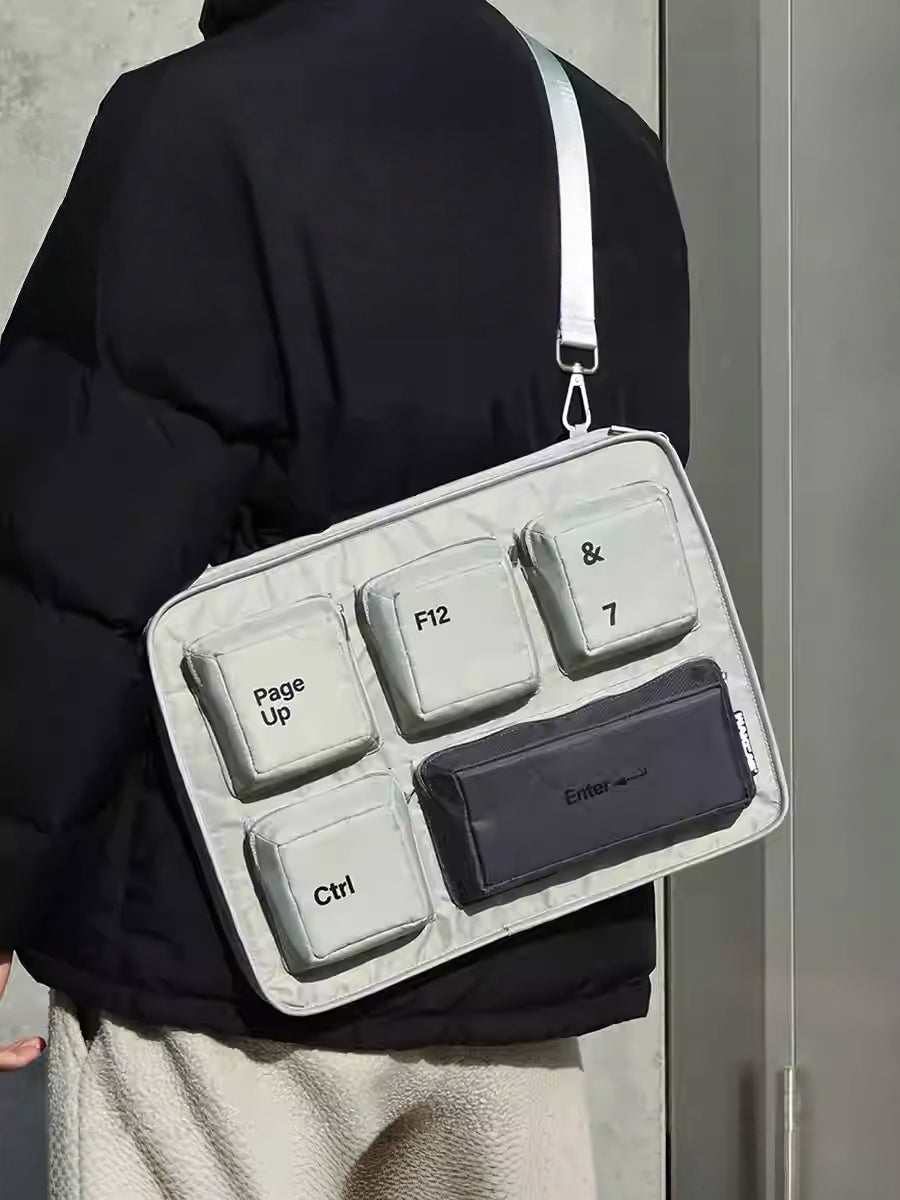 Shell Mart Keyboard Laptop Bag
