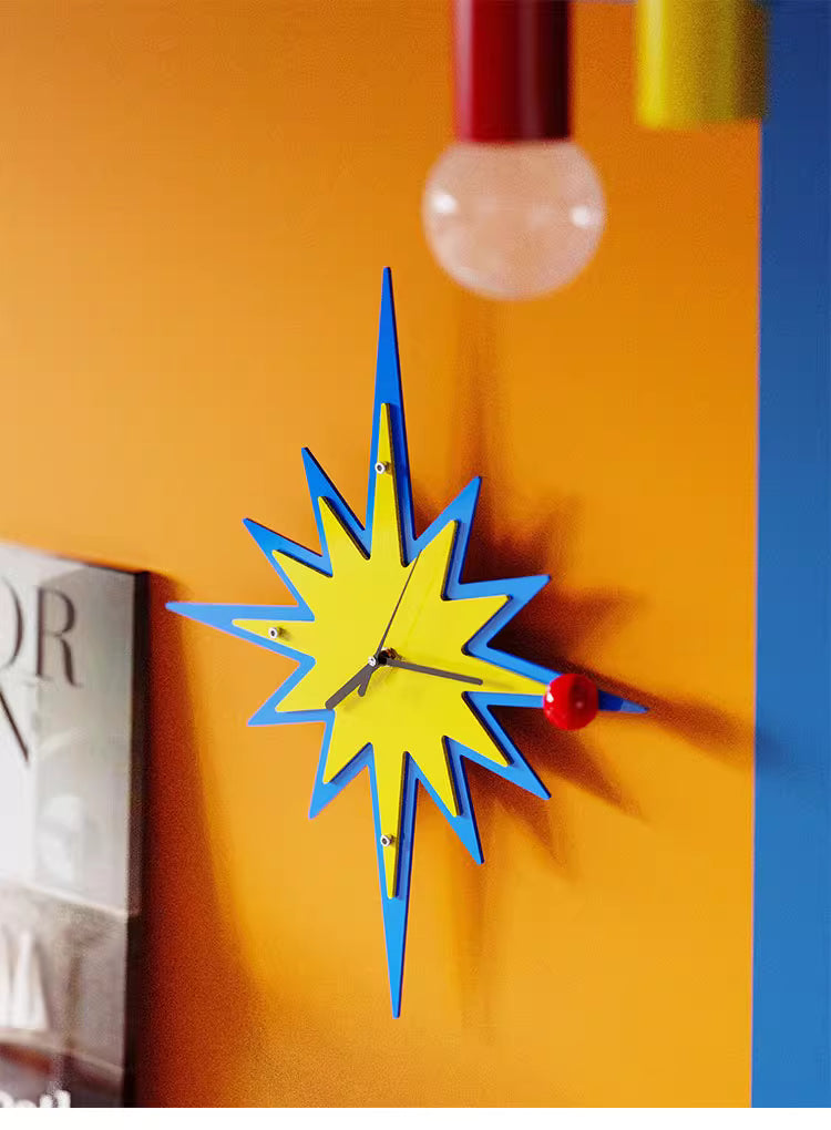 Boomy Star Clock
