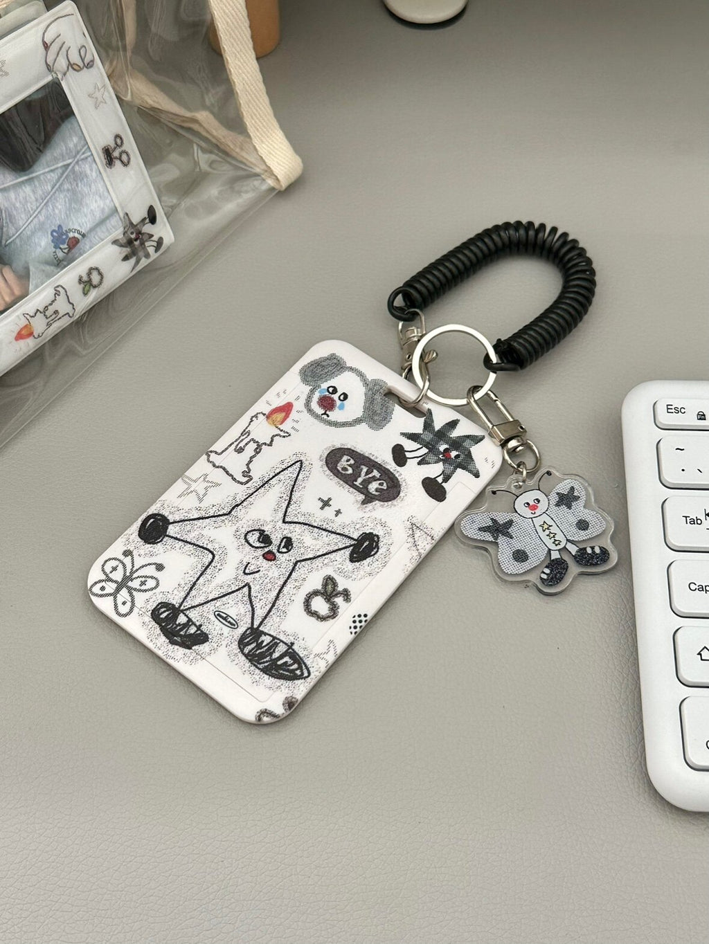 Doodle Star Pals Card Holder