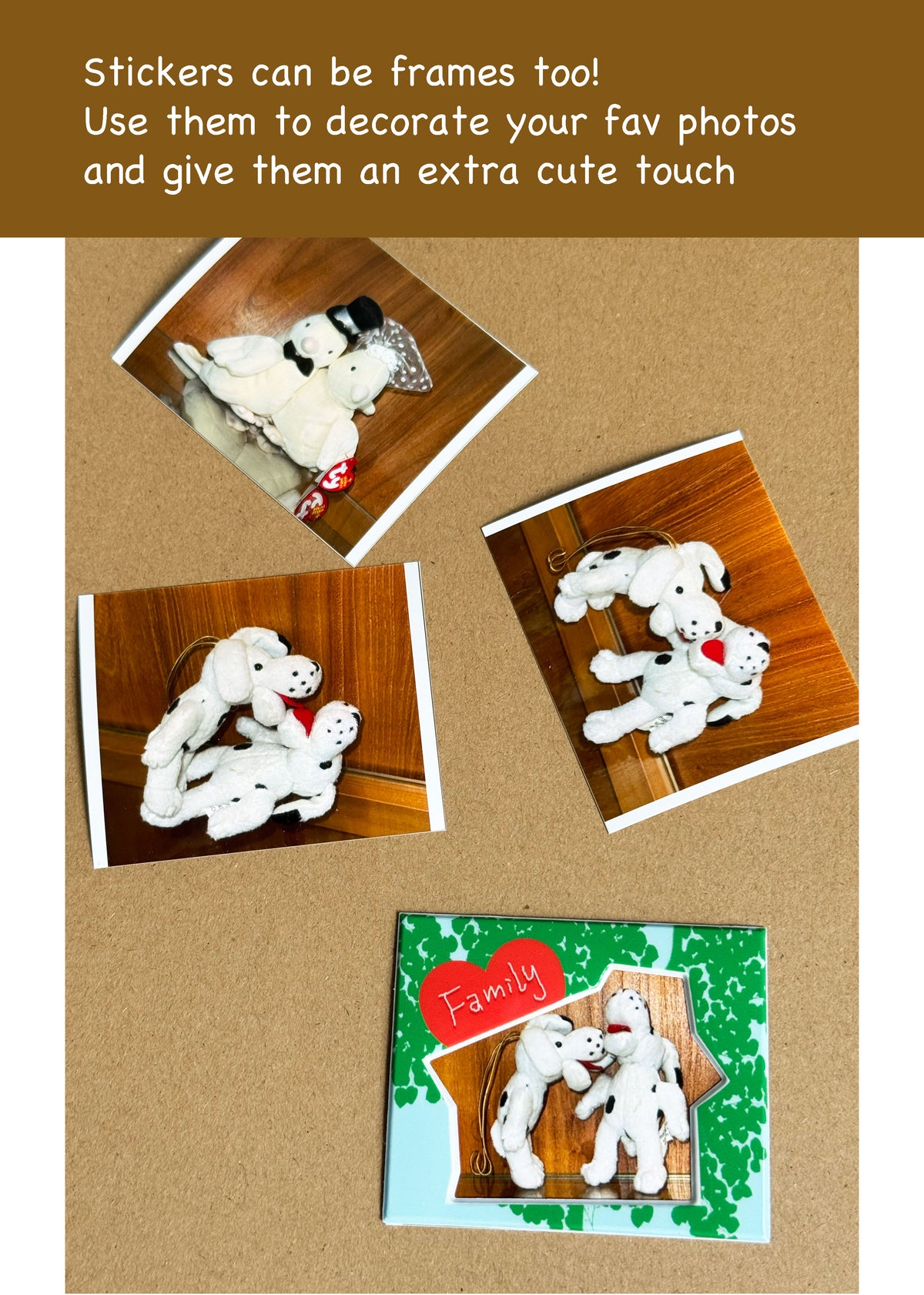 Niptong Puppy Home 3D Sticker