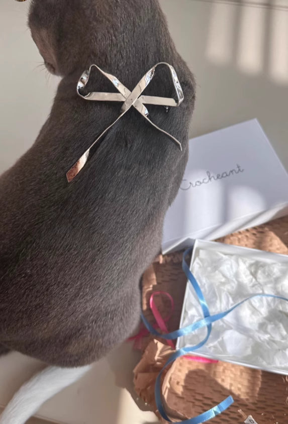 Melted Ribbon Brooch