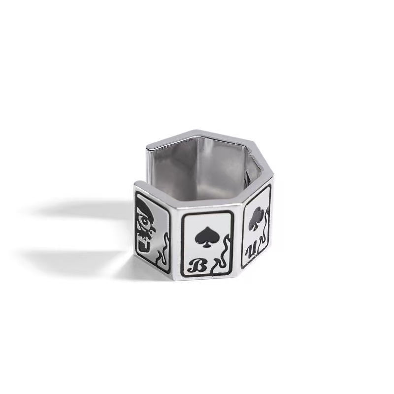 XUANBAKA Circus Card Ring