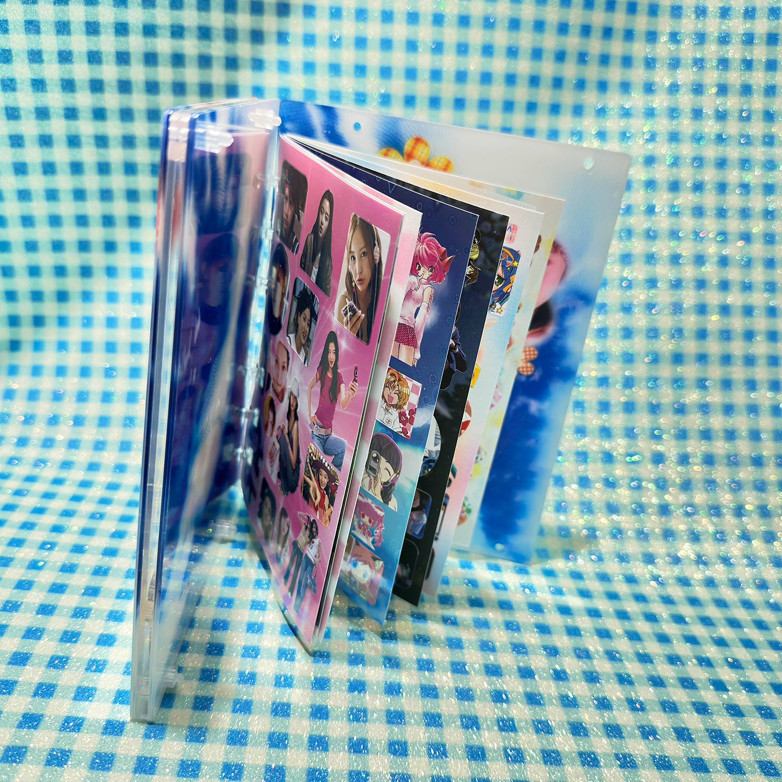 DOL station Kawaii Acrylic Glitter Notebook