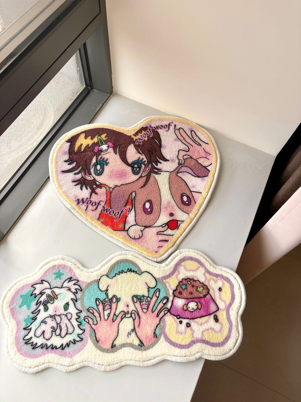 Sunonebird Woof Woof Daydream Rug