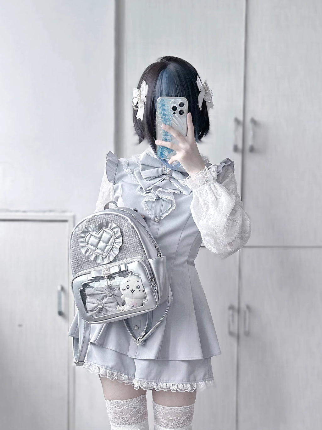 Pipoo Heartache Heart-Window Ita Backpack