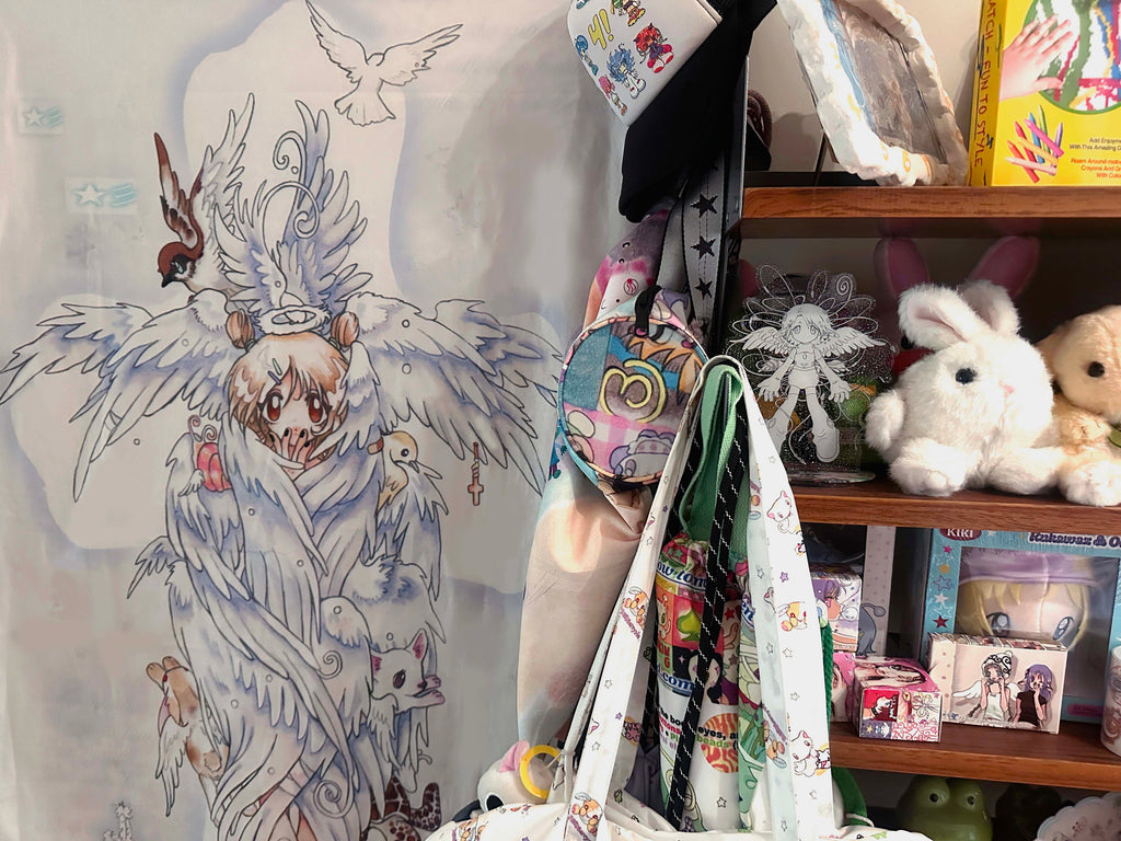 Oliwa Born From Wings Tapestry