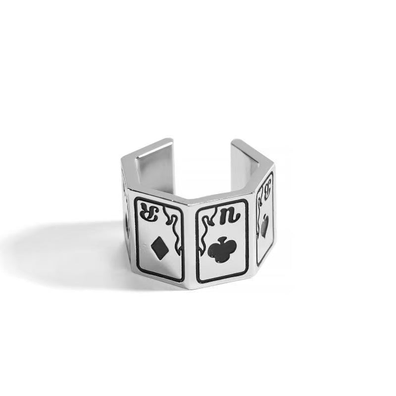 XUANBAKA Circus Card Ring