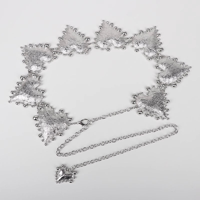 Silver Heart Chain