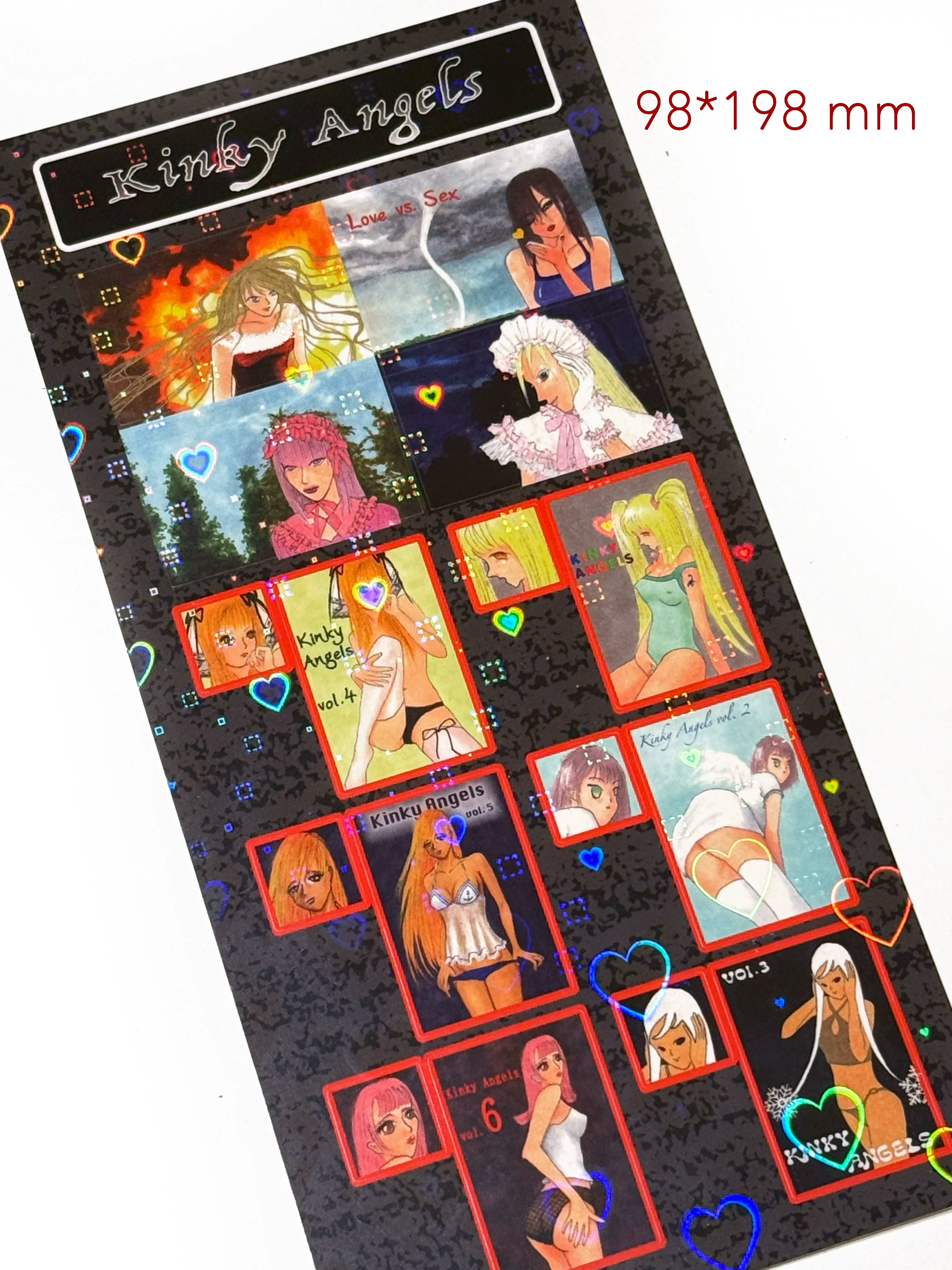 Niptong Kinky Angels Stickers