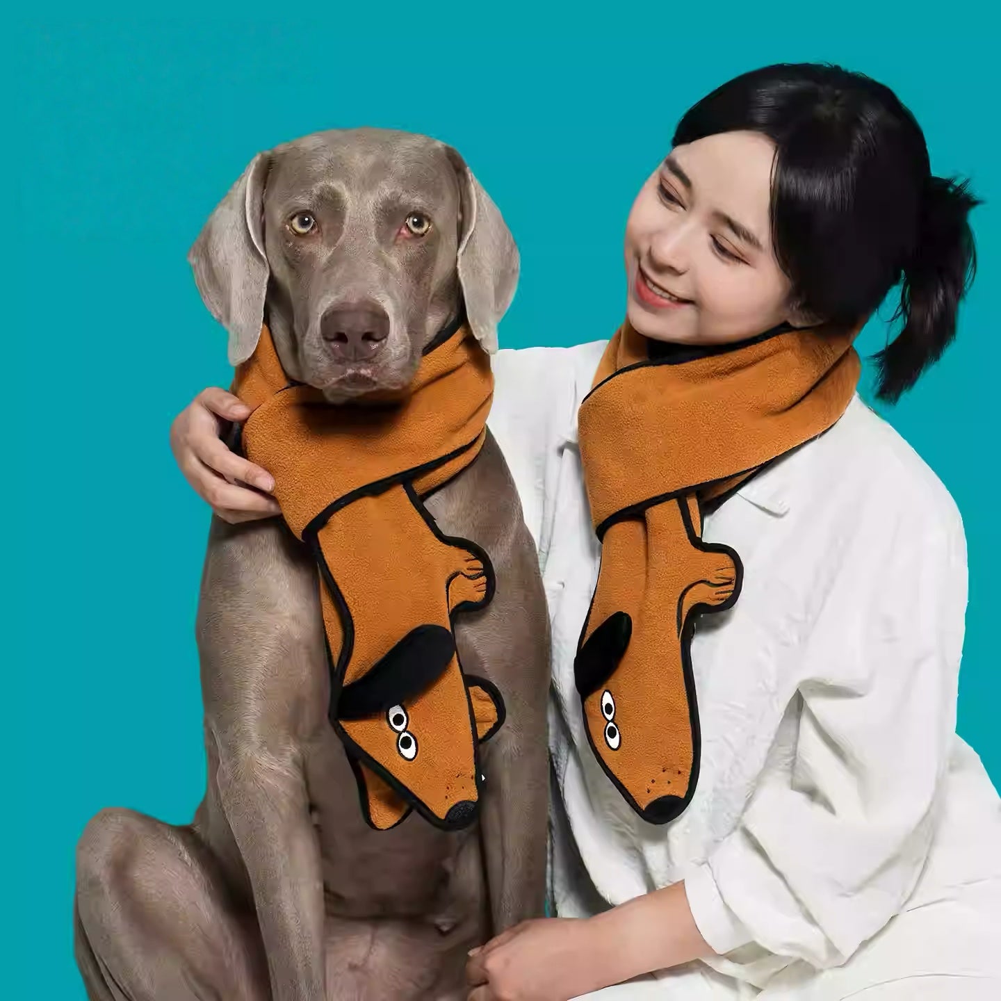 Dachshund Hug Scarf
