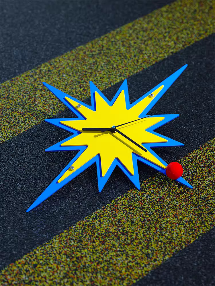 Boomy Star Clock