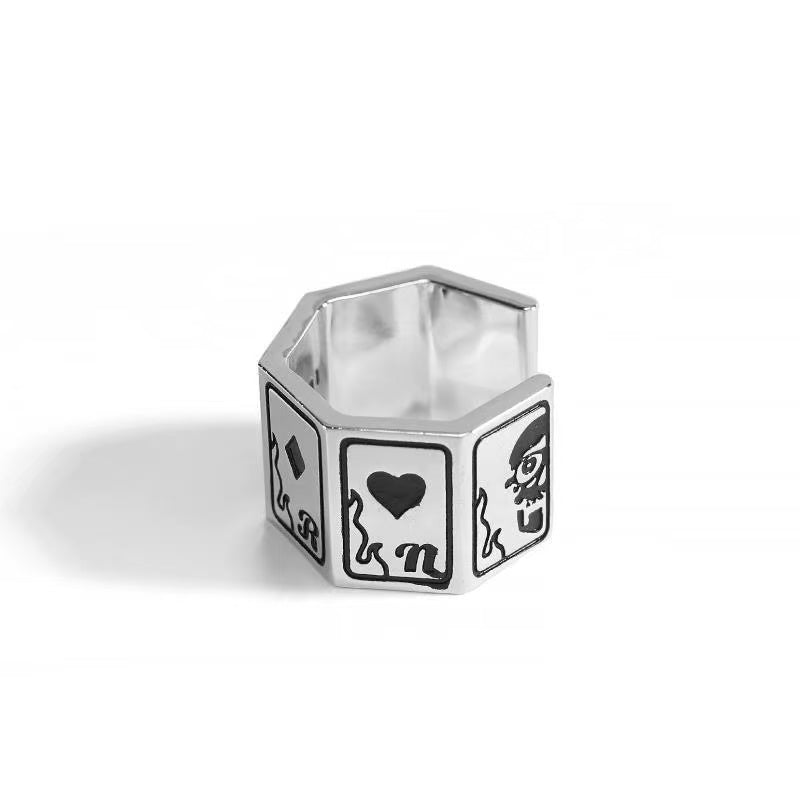 XUANBAKA Circus Card Ring