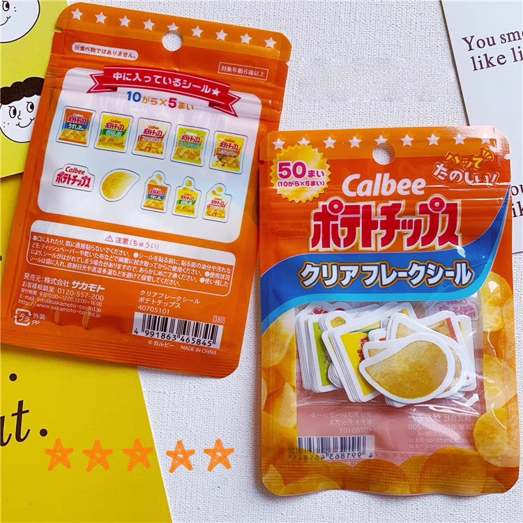 Japanese Snack Sticker Pack