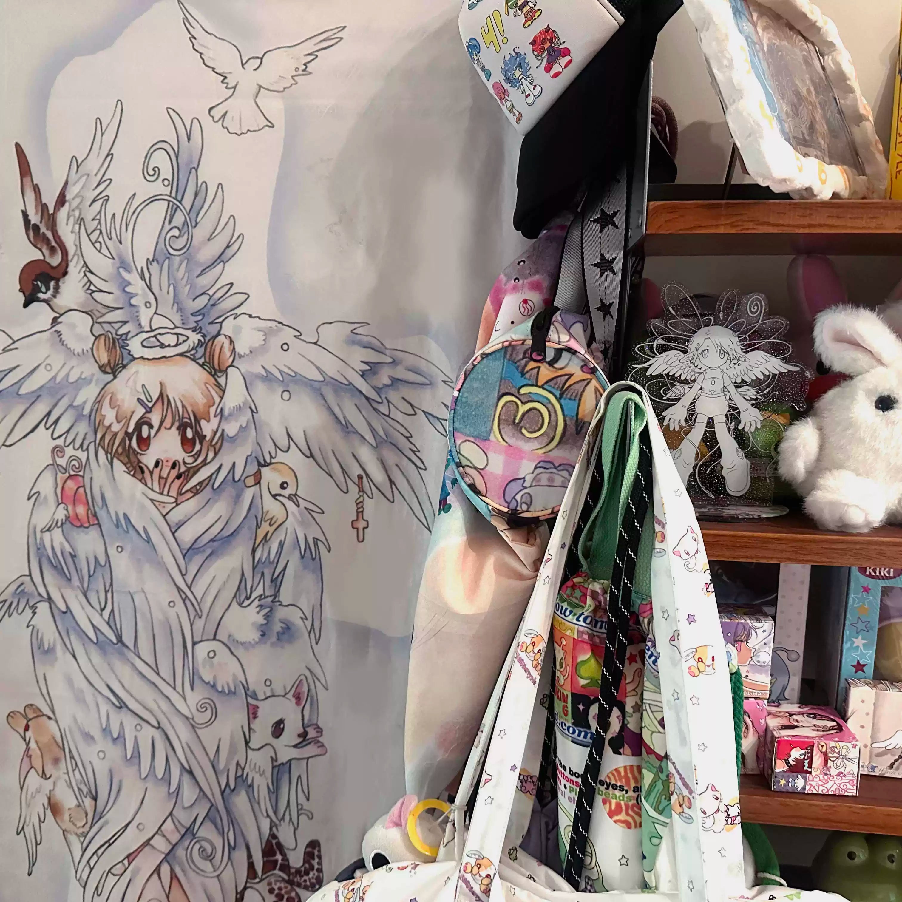 Oliwa Born From Wings Tapestry