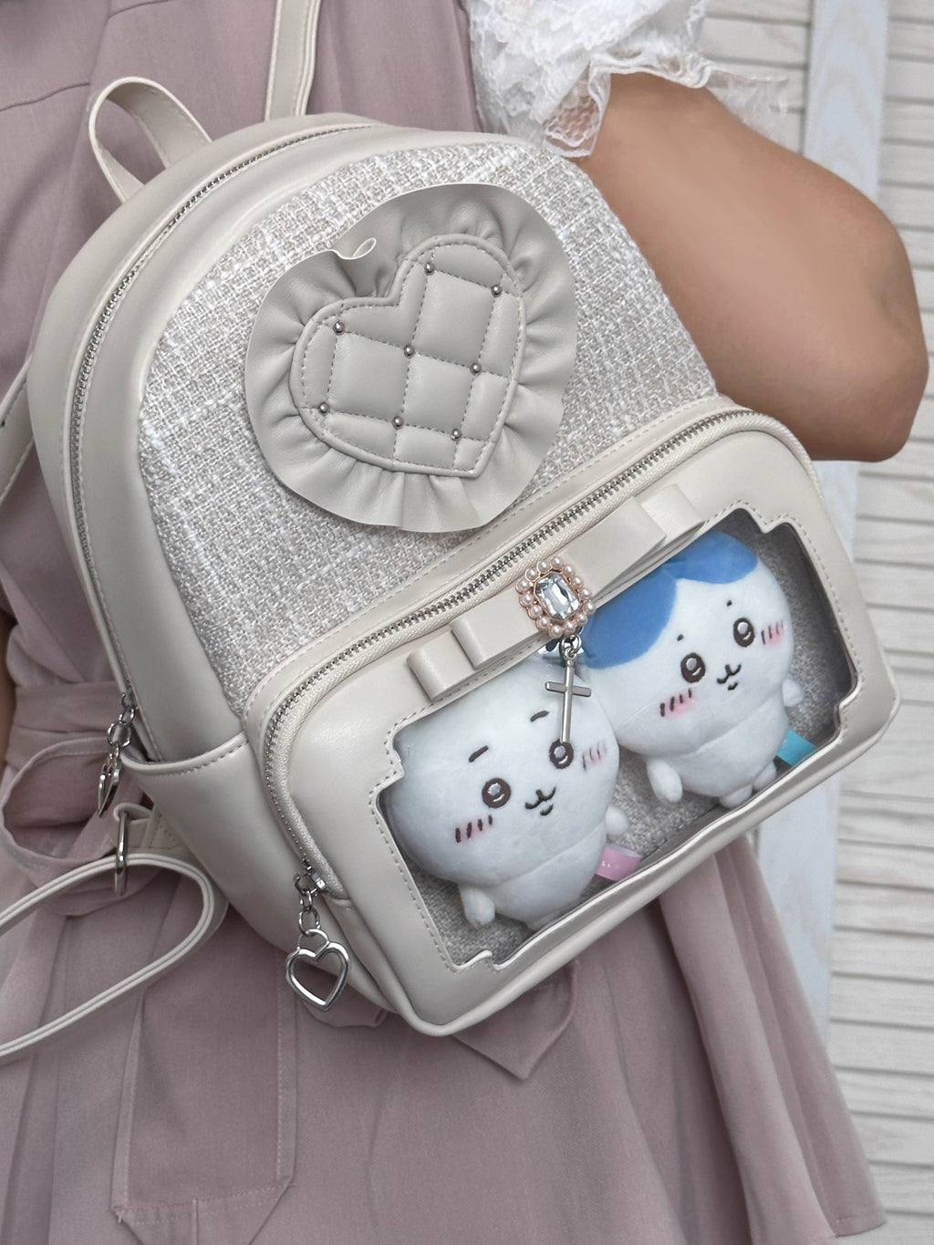 Pipoo Heartache Heart-Window Ita Backpack