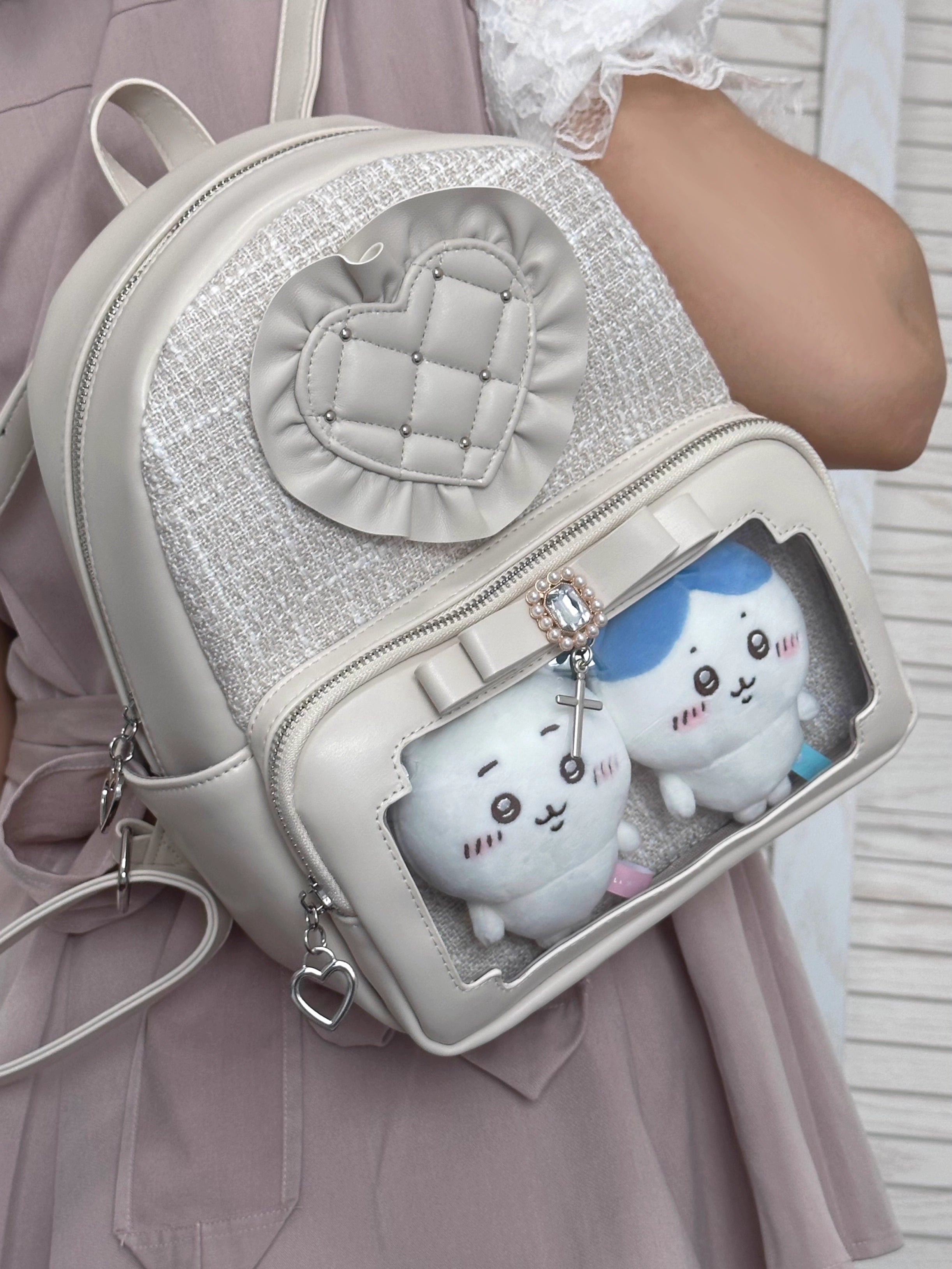 Pipoo Heartache Heart-Window Ita Backpack