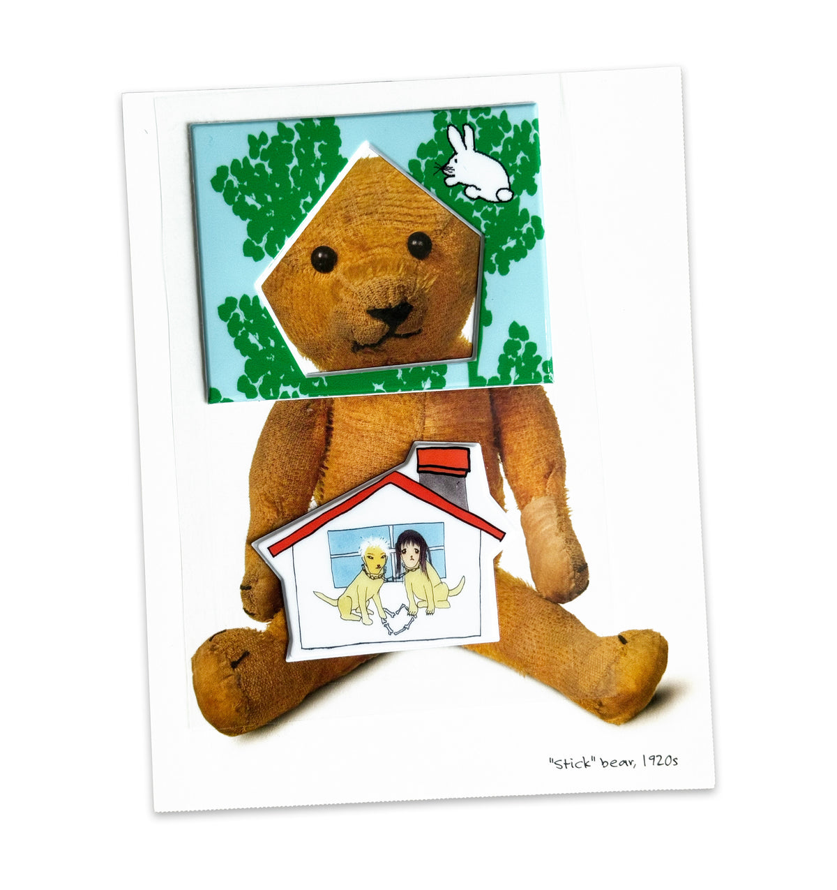 Niptong Puppy Home 3D Sticker