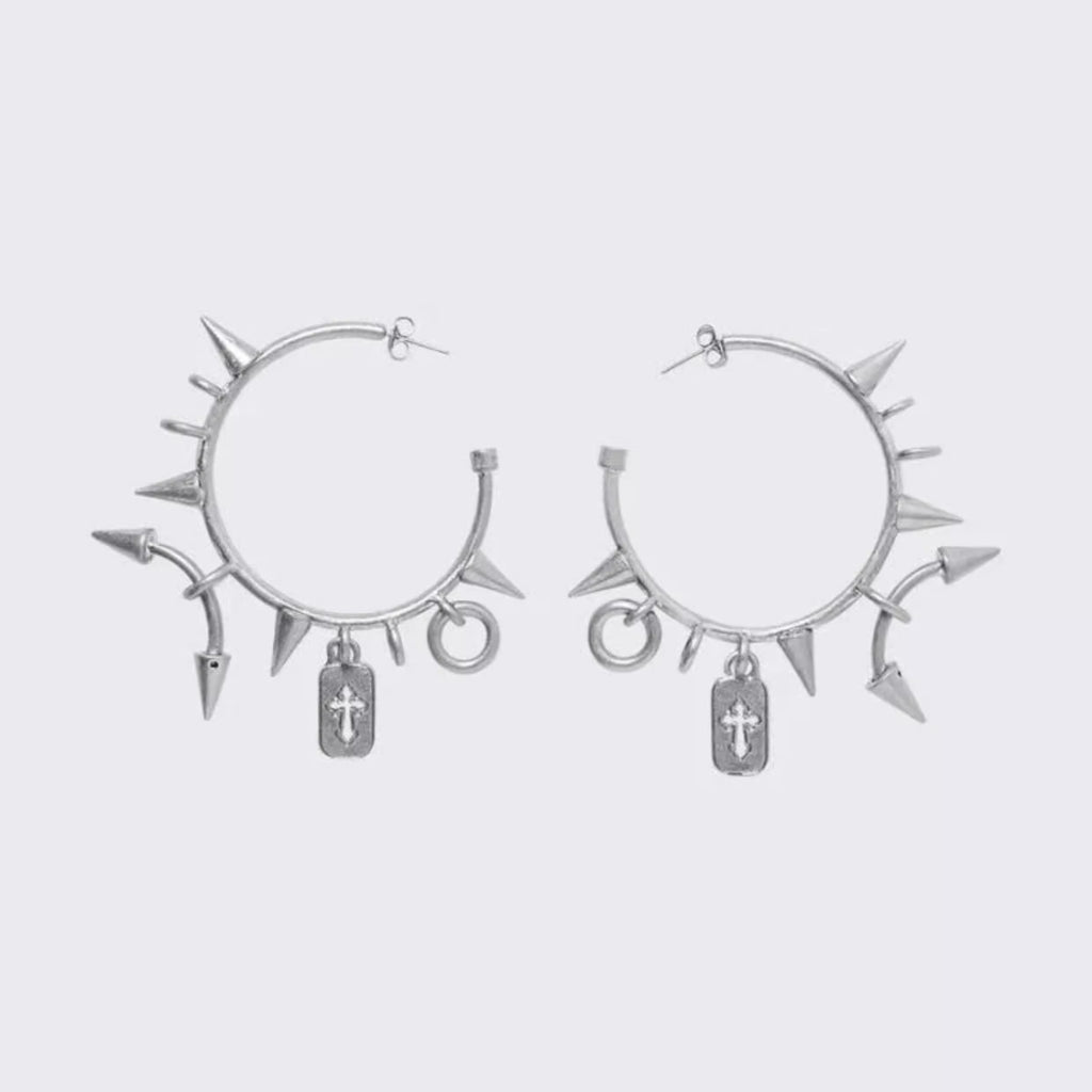 Spike Hoop Earrings