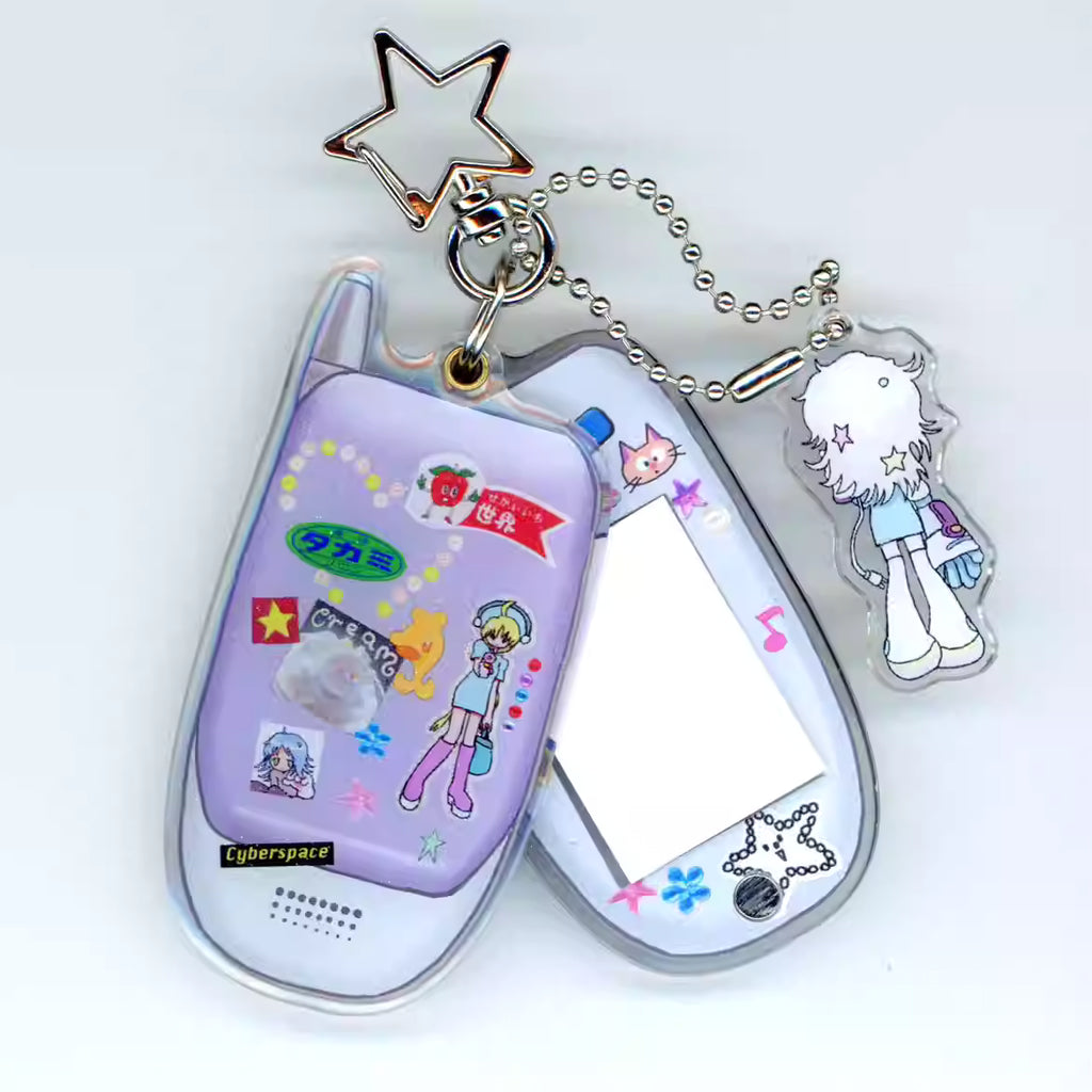 Oliwa Mini Mobile Phone Keychain