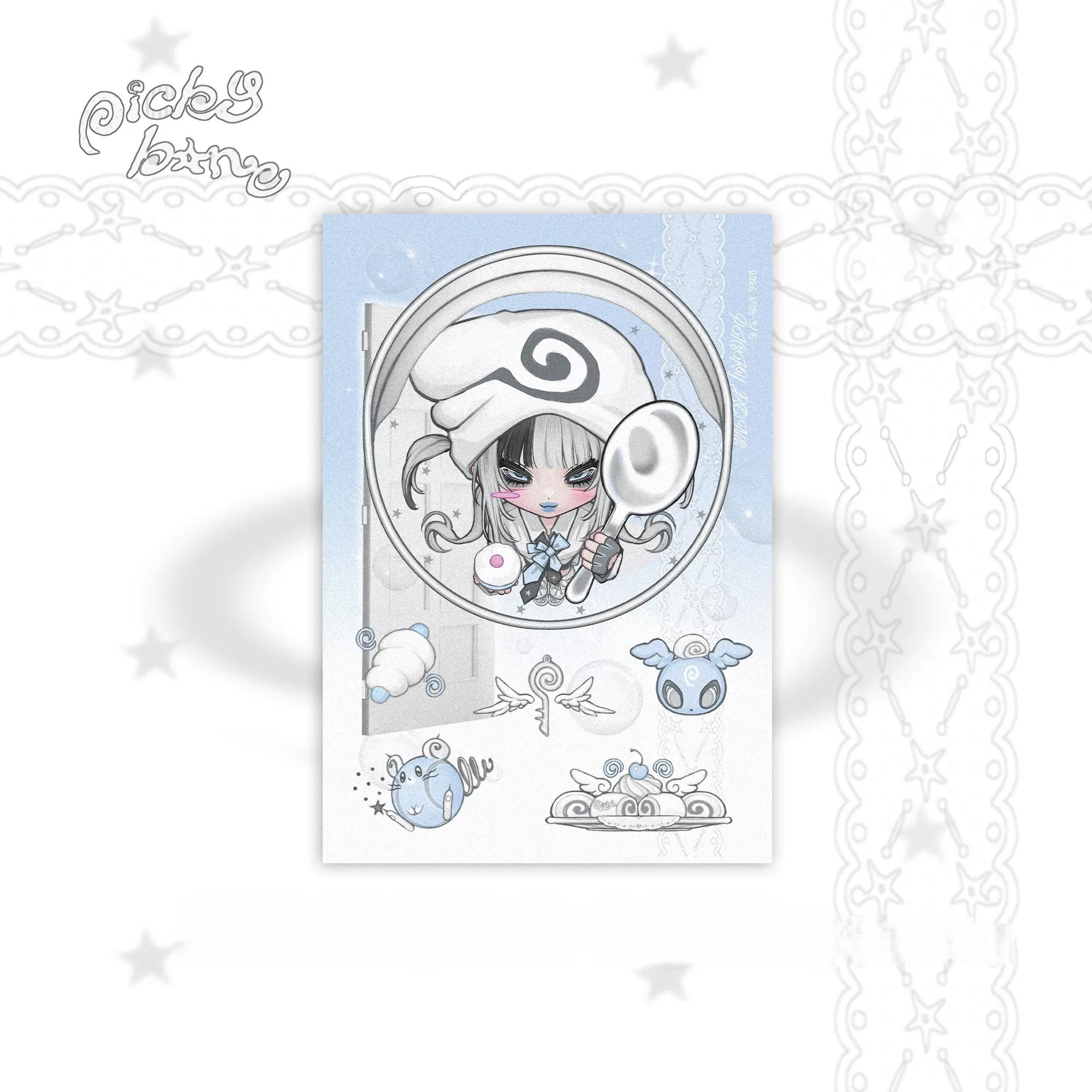 Pickybone Noodle Roll House Transfer Sticker