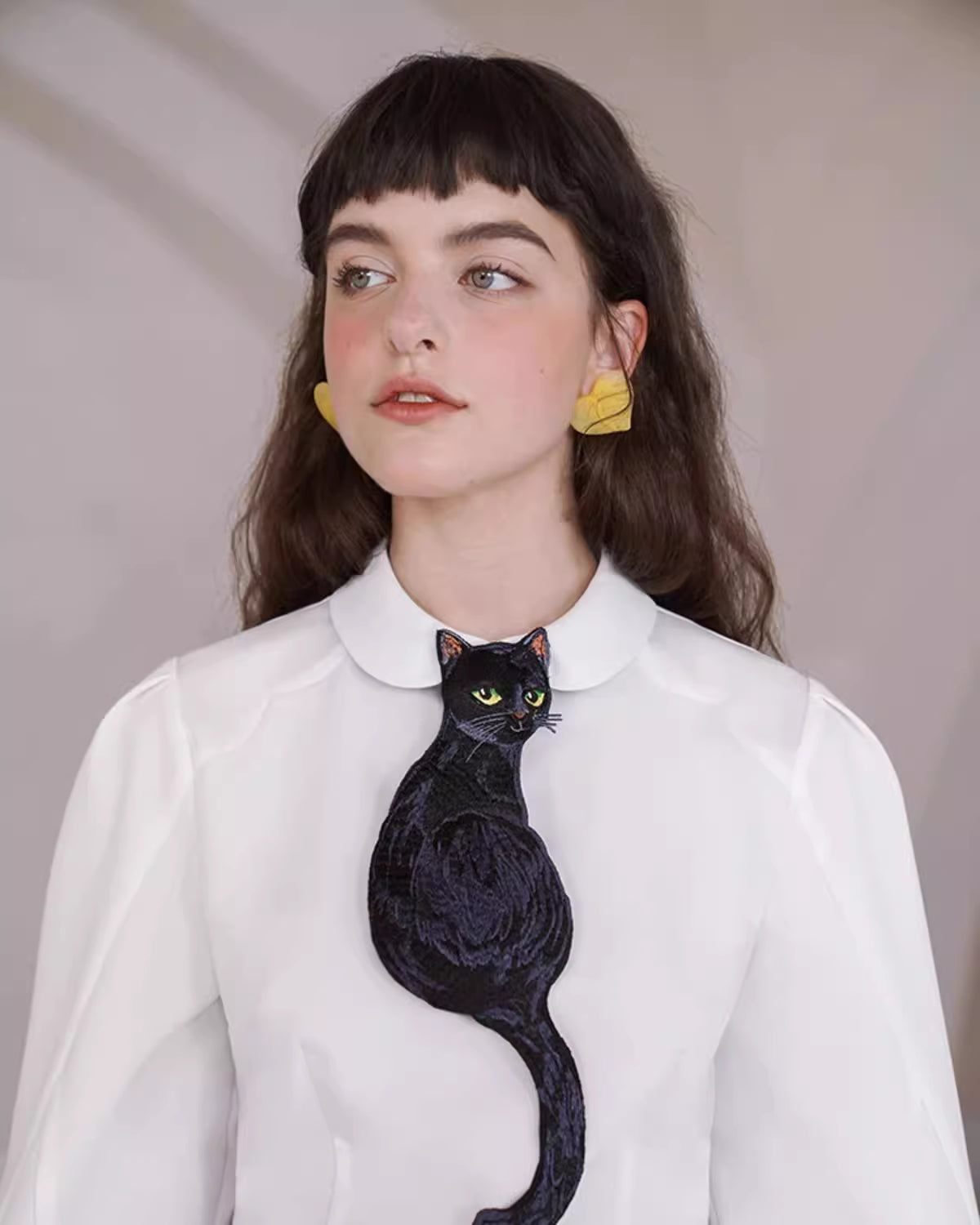 Camoooni Midnight Cat Tie