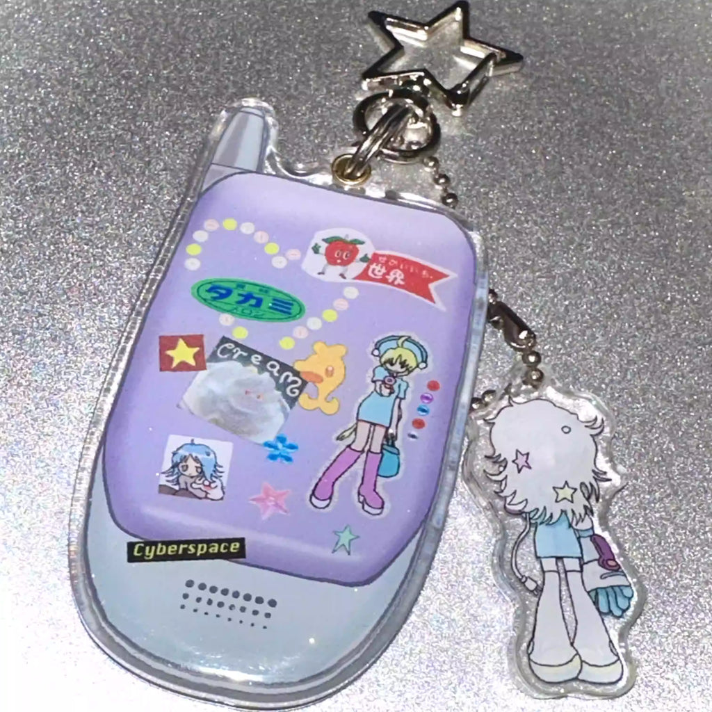 Oliwa Mini Mobile Phone Keychain