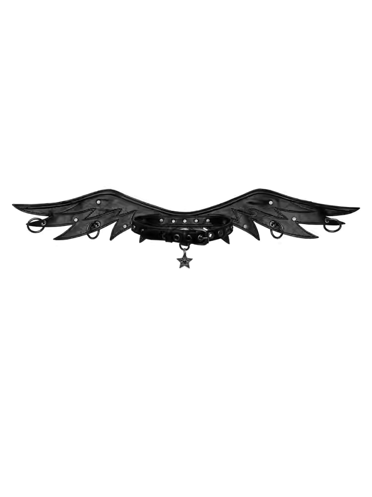 CFIERCE Dark Angel Wings Choker