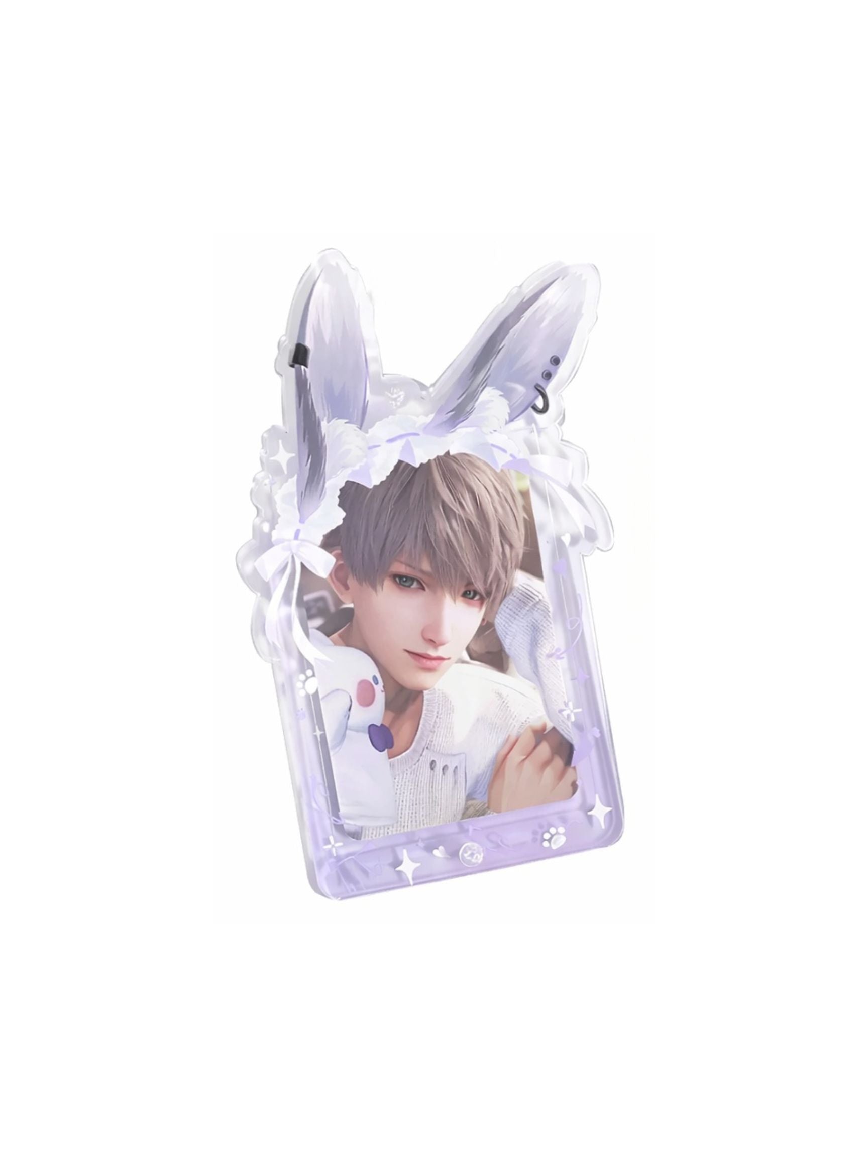 Lavender Bunny Ears Card Holder