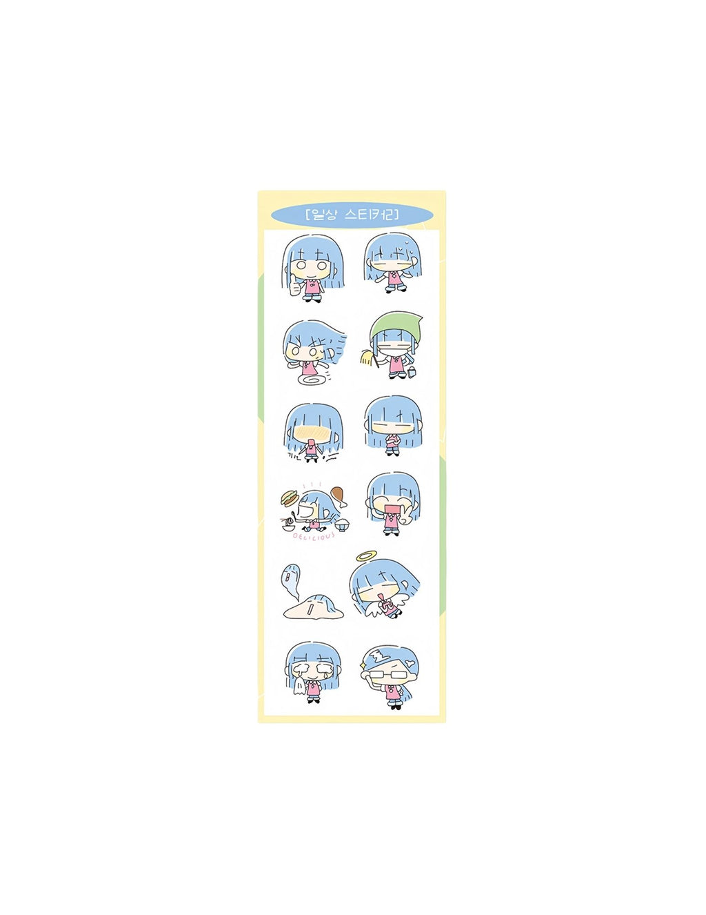 Keemyurii Daily Life ver 2 Stickers