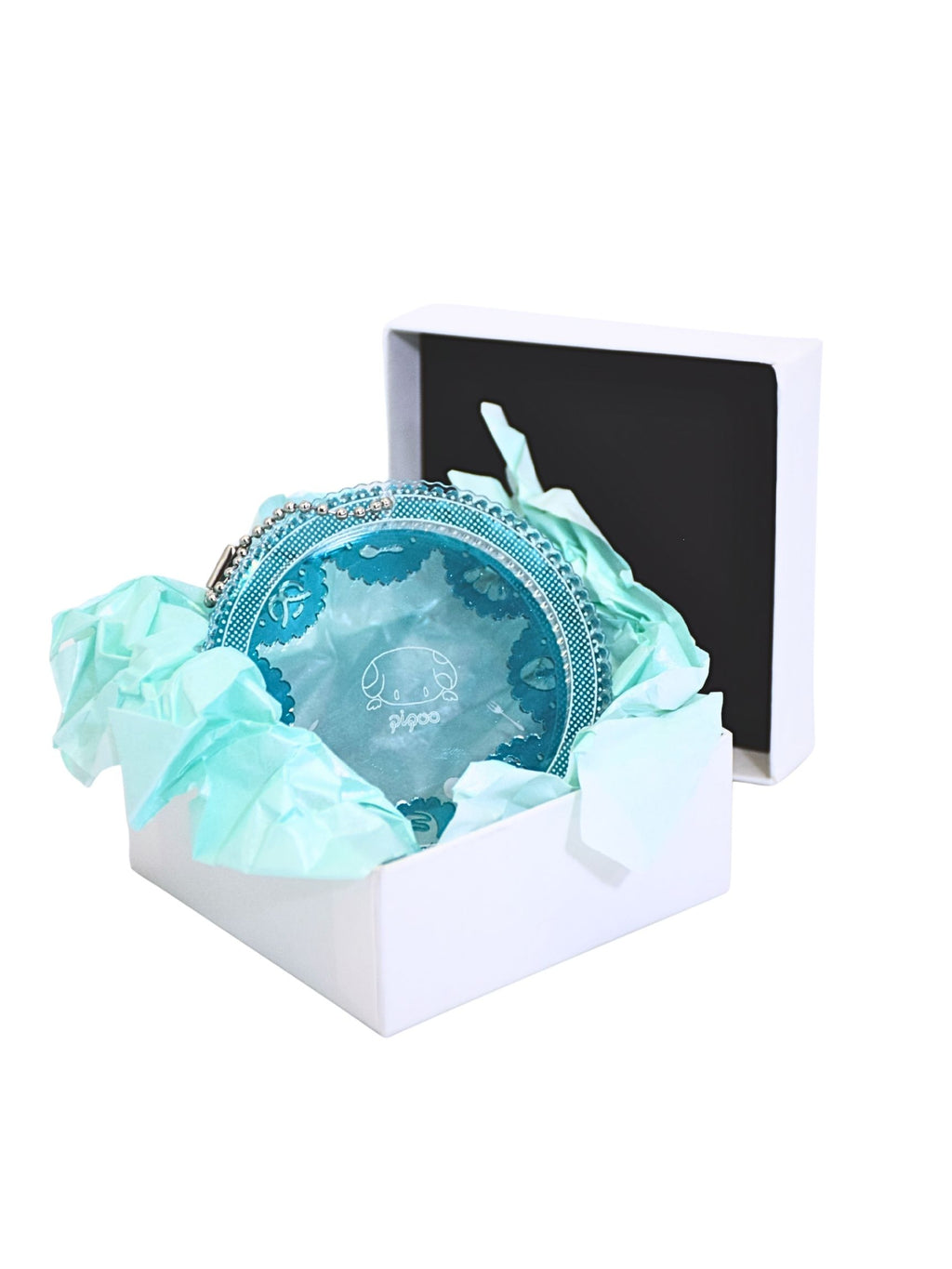 Pipoo Lace Tea Party Acrylic Badge Case
