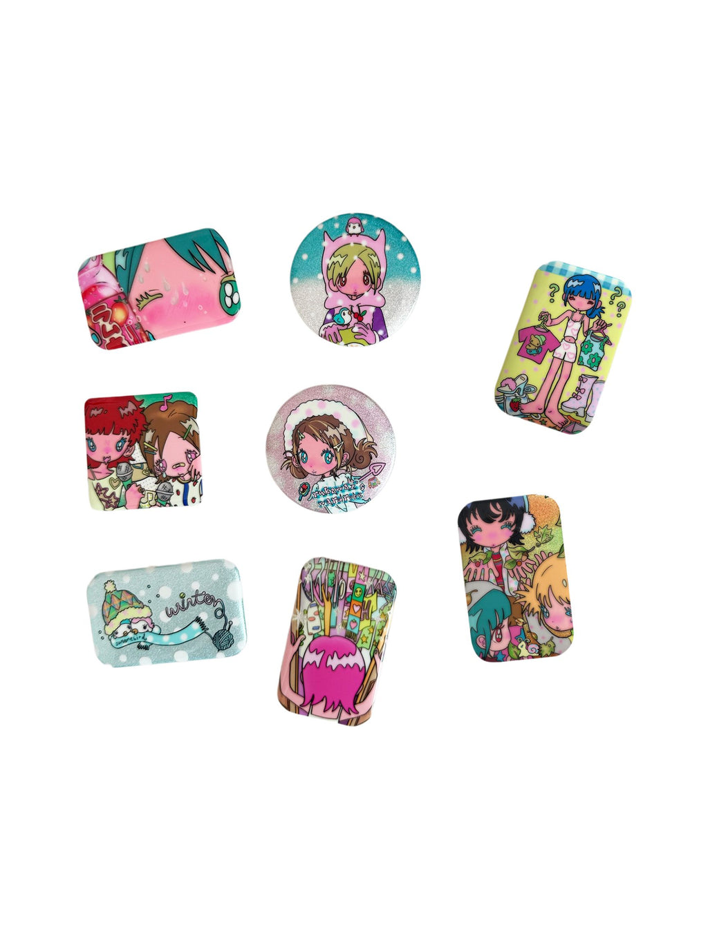 Rukawaz x Sunonebird Four Seasons Story Badge Series