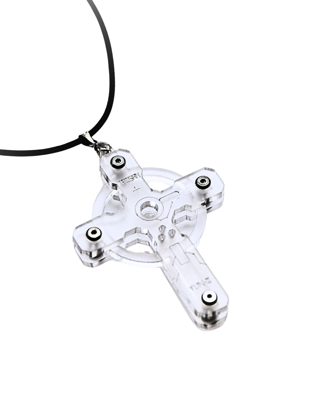 pipoo Cyber Cross Necklace