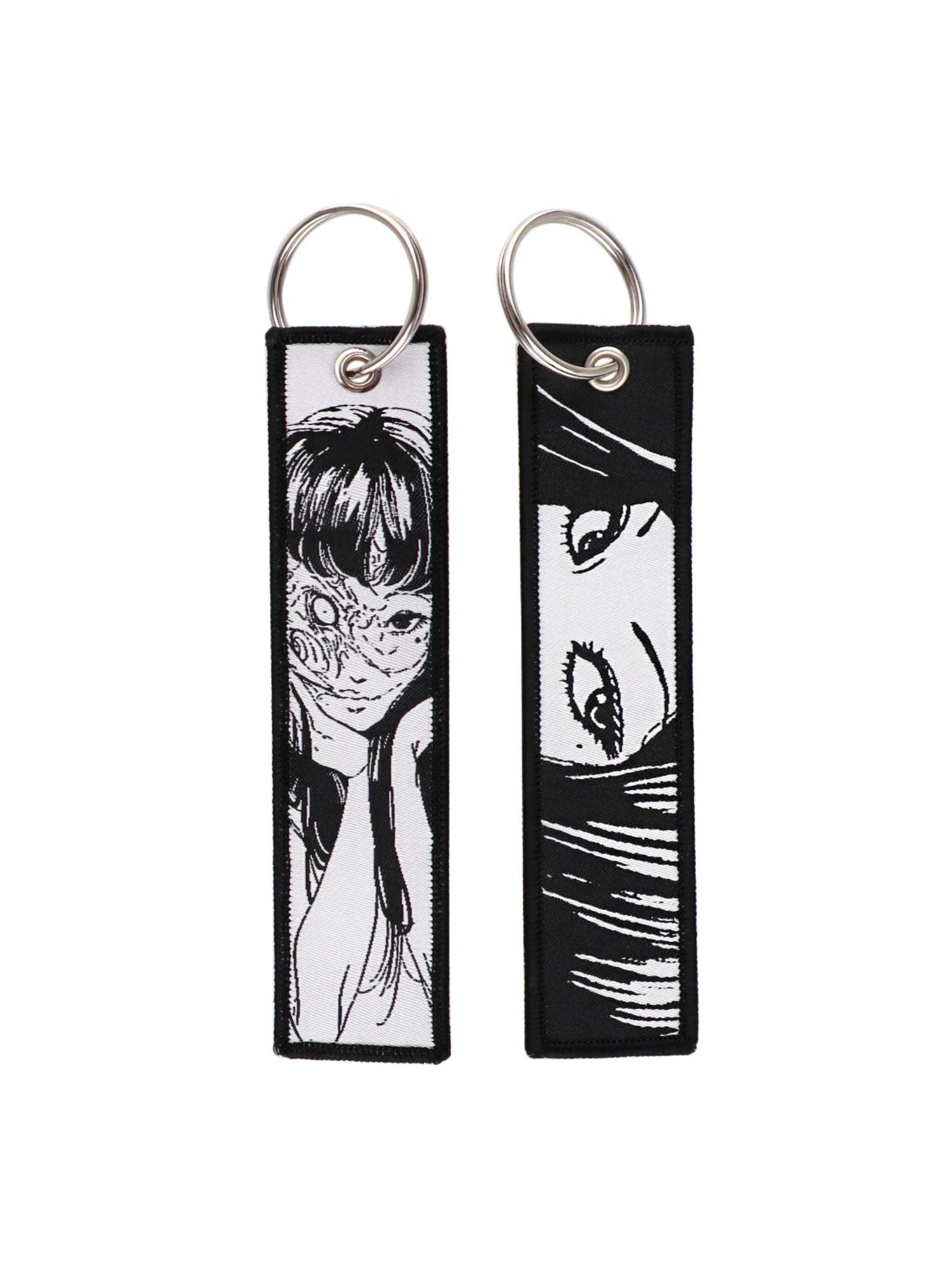 Tomie Manga Woven Keychain