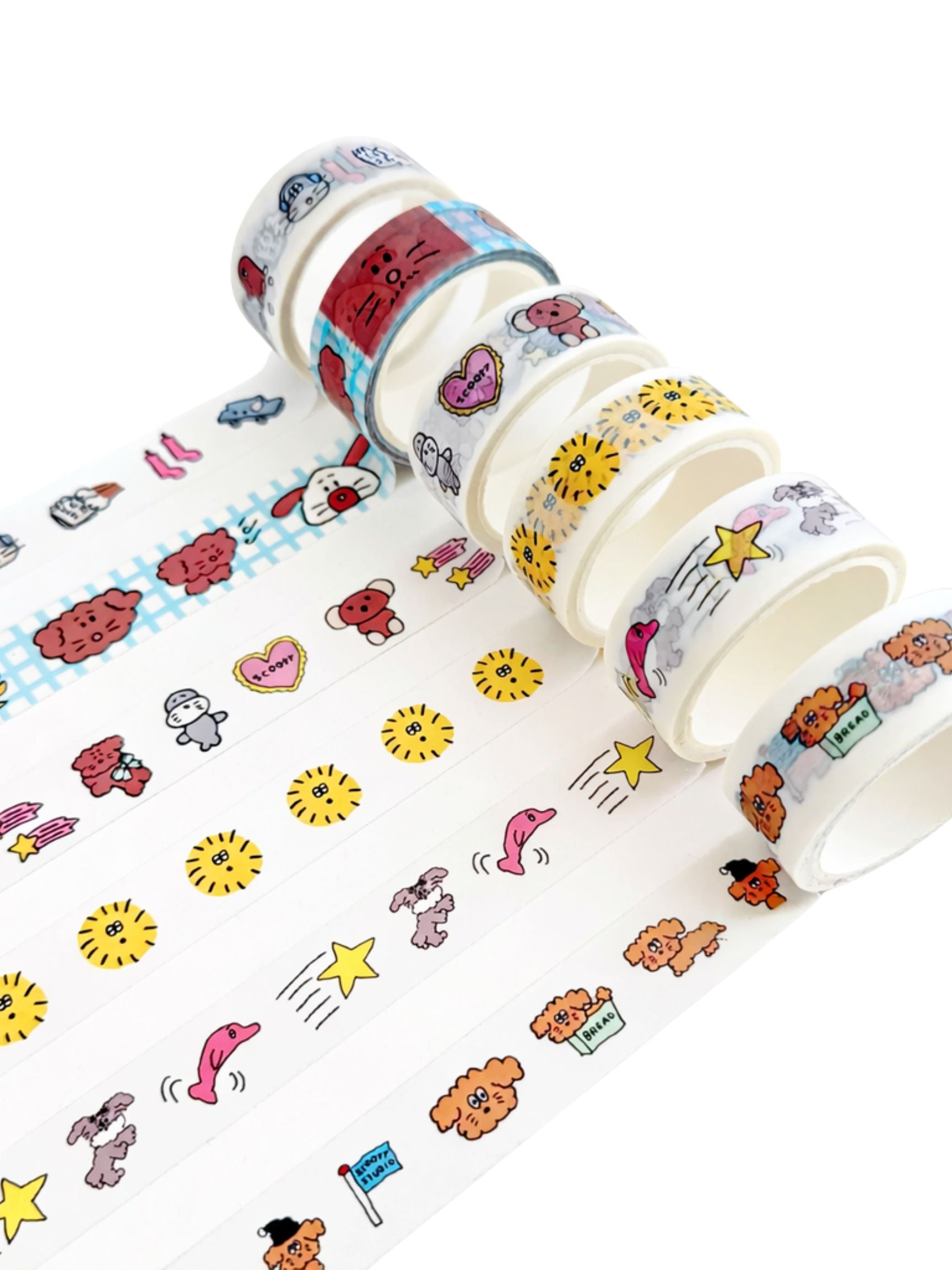 scooty Pets Washi Tape Series