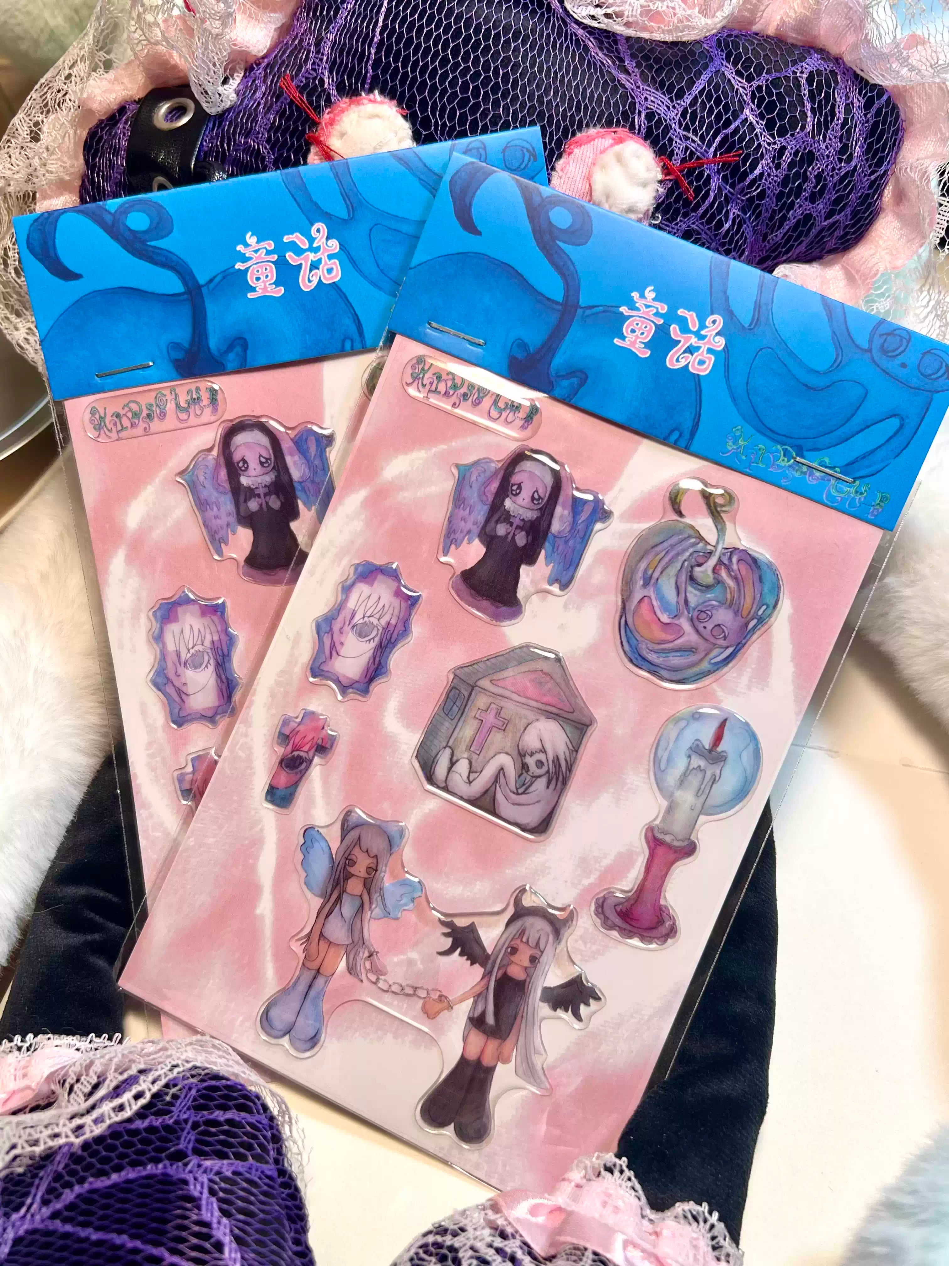 KiiidsClub Fairy Tale Resin Stickers