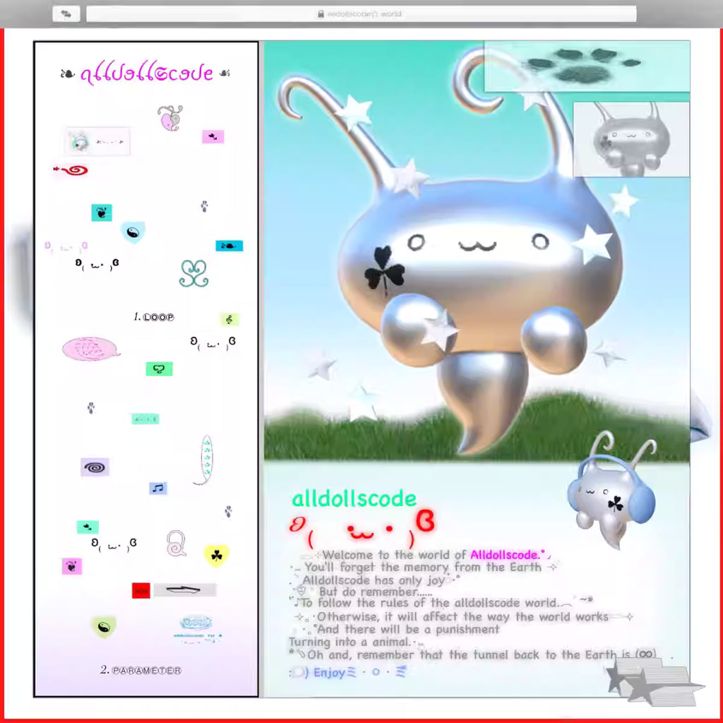 Alldollscode Luck Charm Tapestry