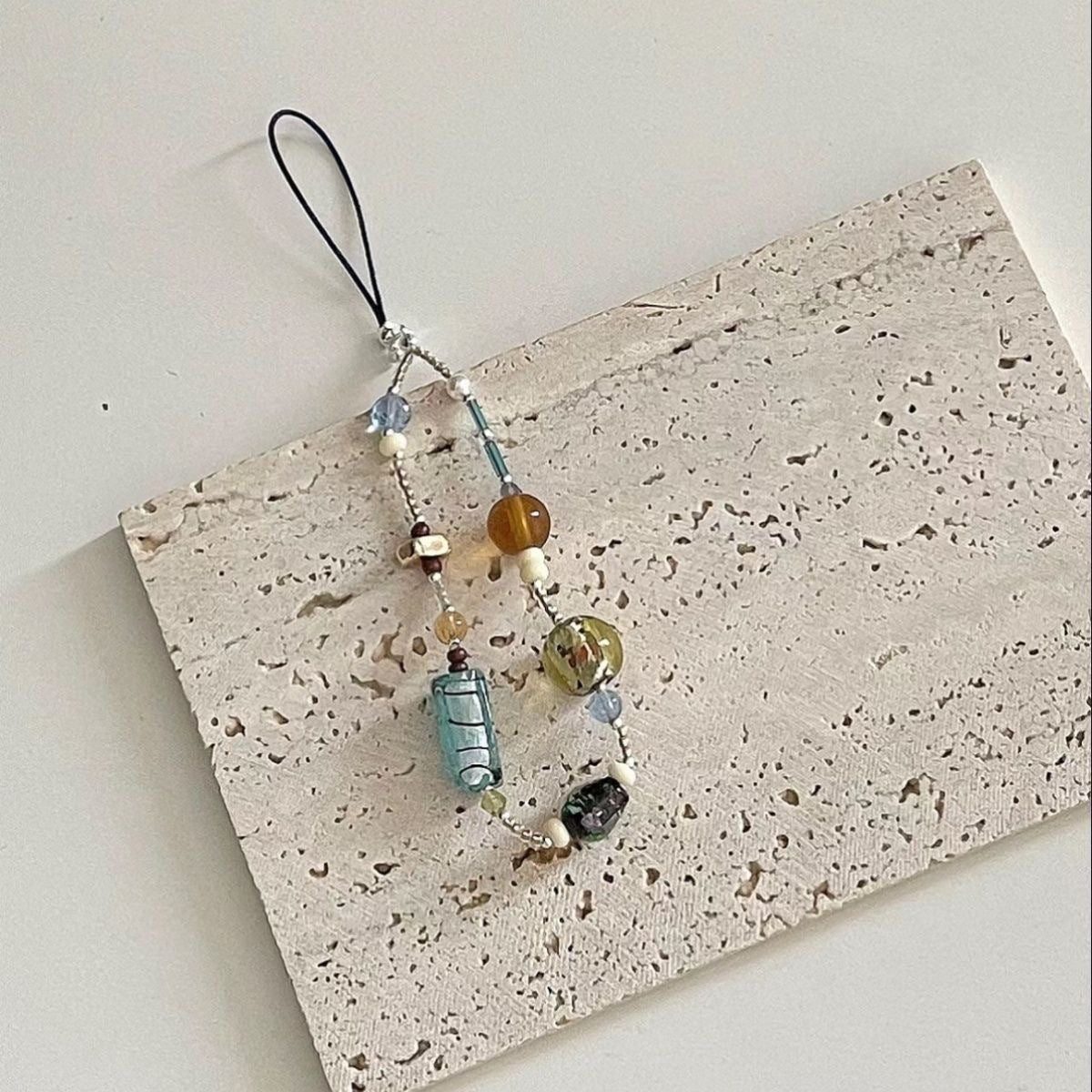 Ocean Amber Phone Charm
